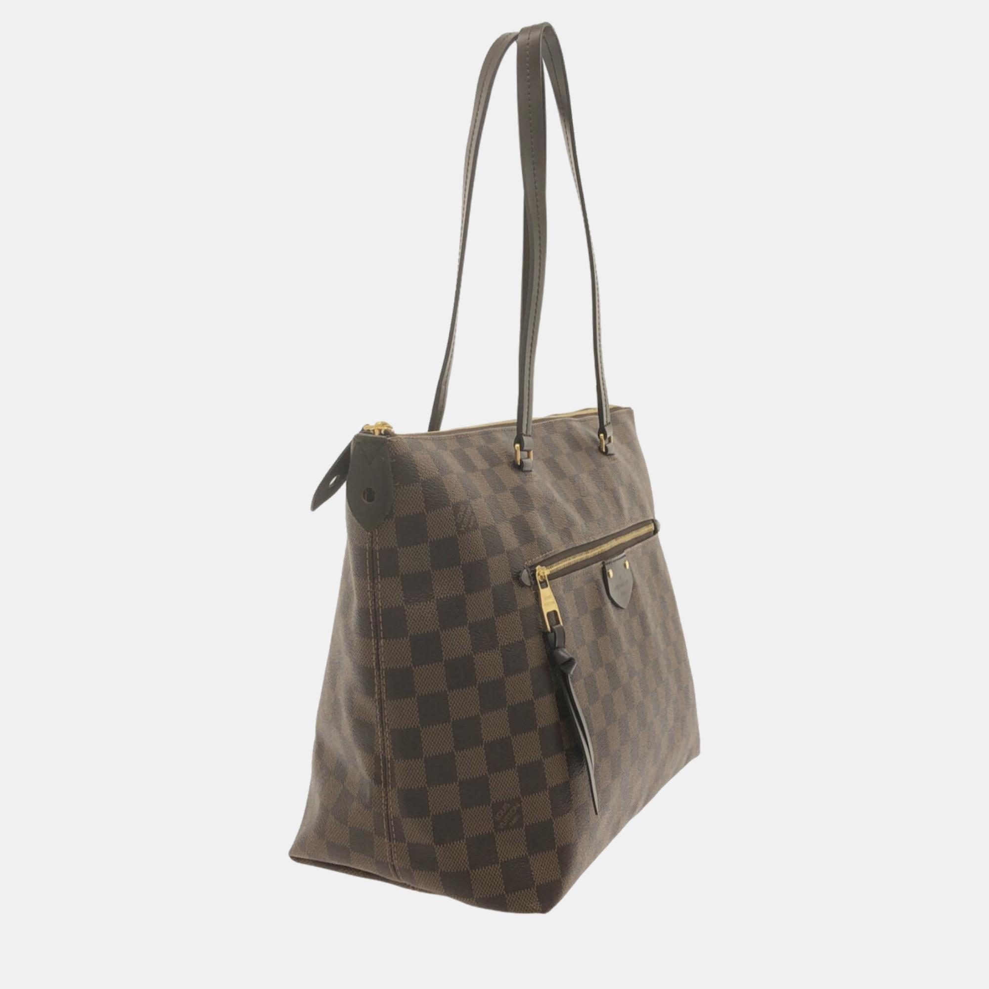 

Louis Vuitton Brown Damier Ebene Iena MM