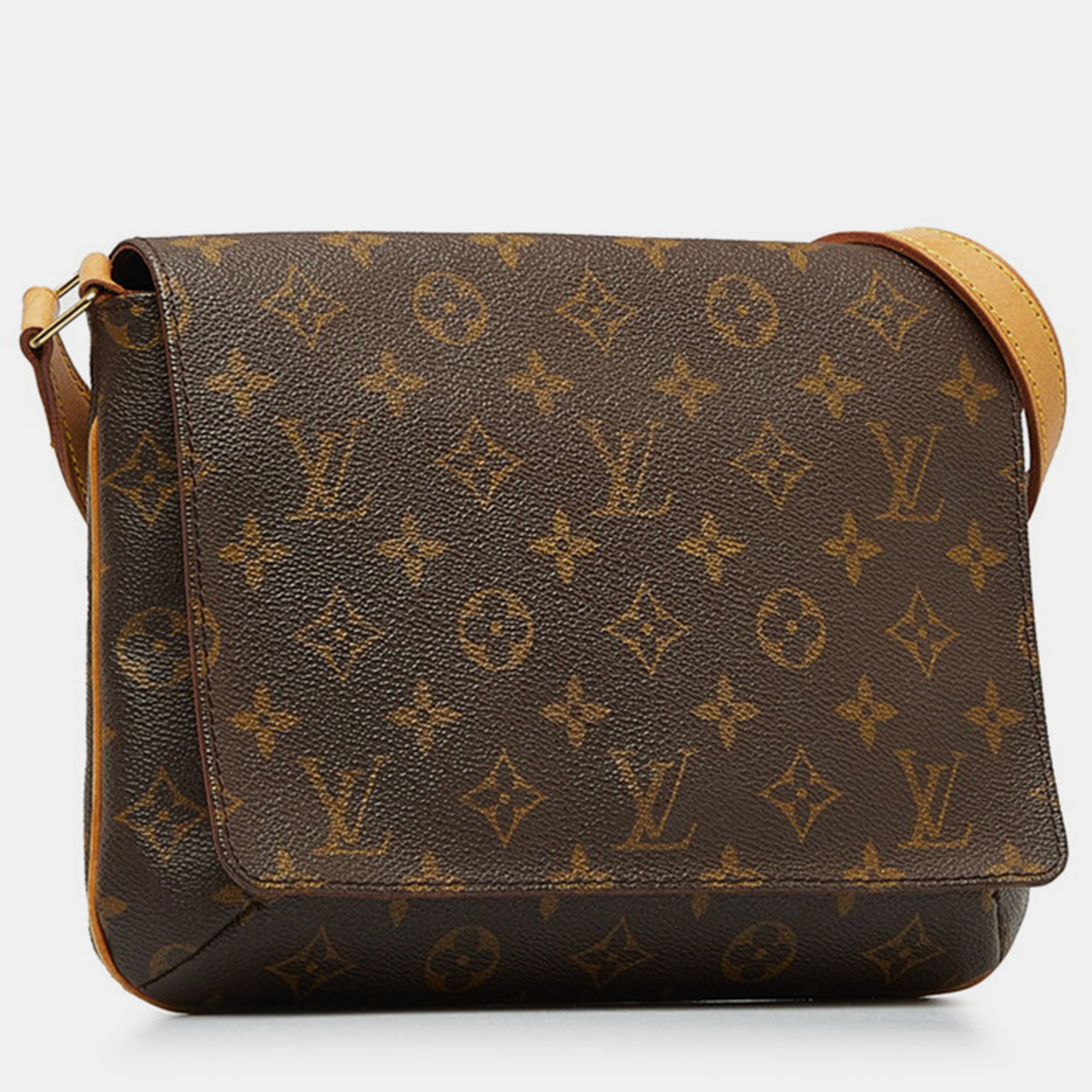 

Louis Vuitton Brown Canvas Musette Tango Shoulder Bags