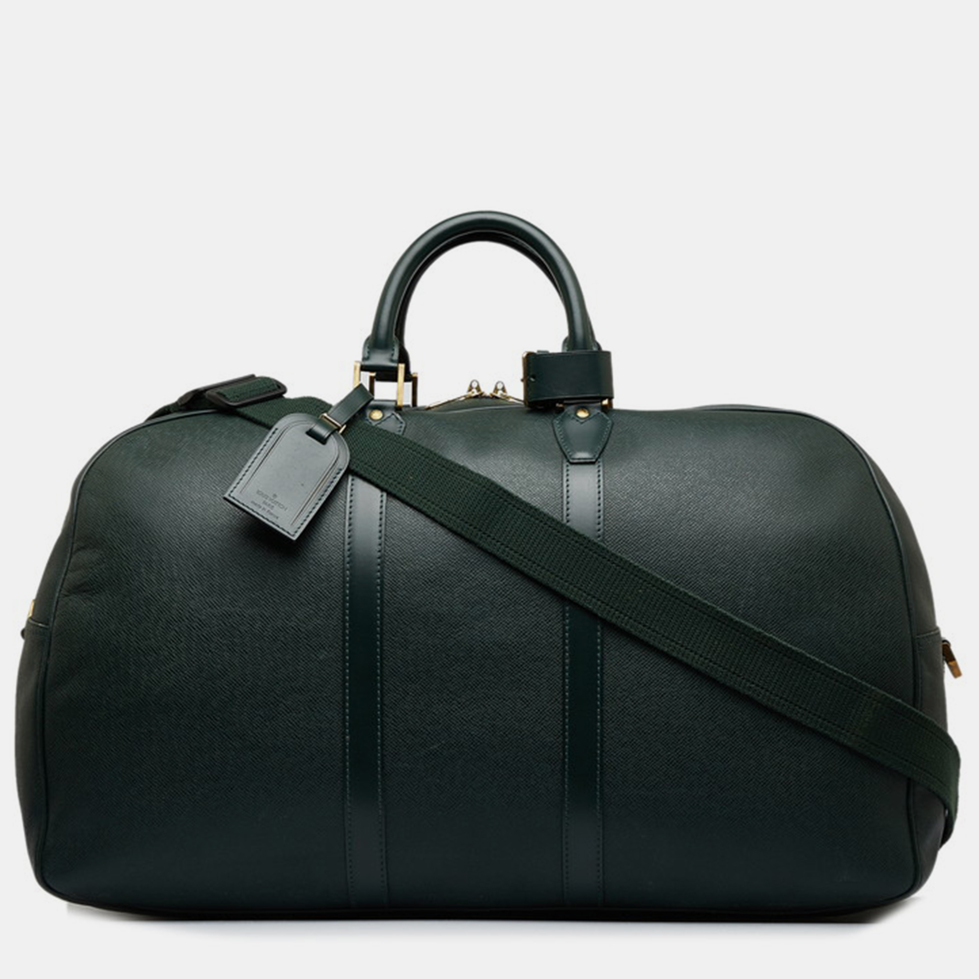 

Louis Vuitton Green Leather Kendall Duffel Bags