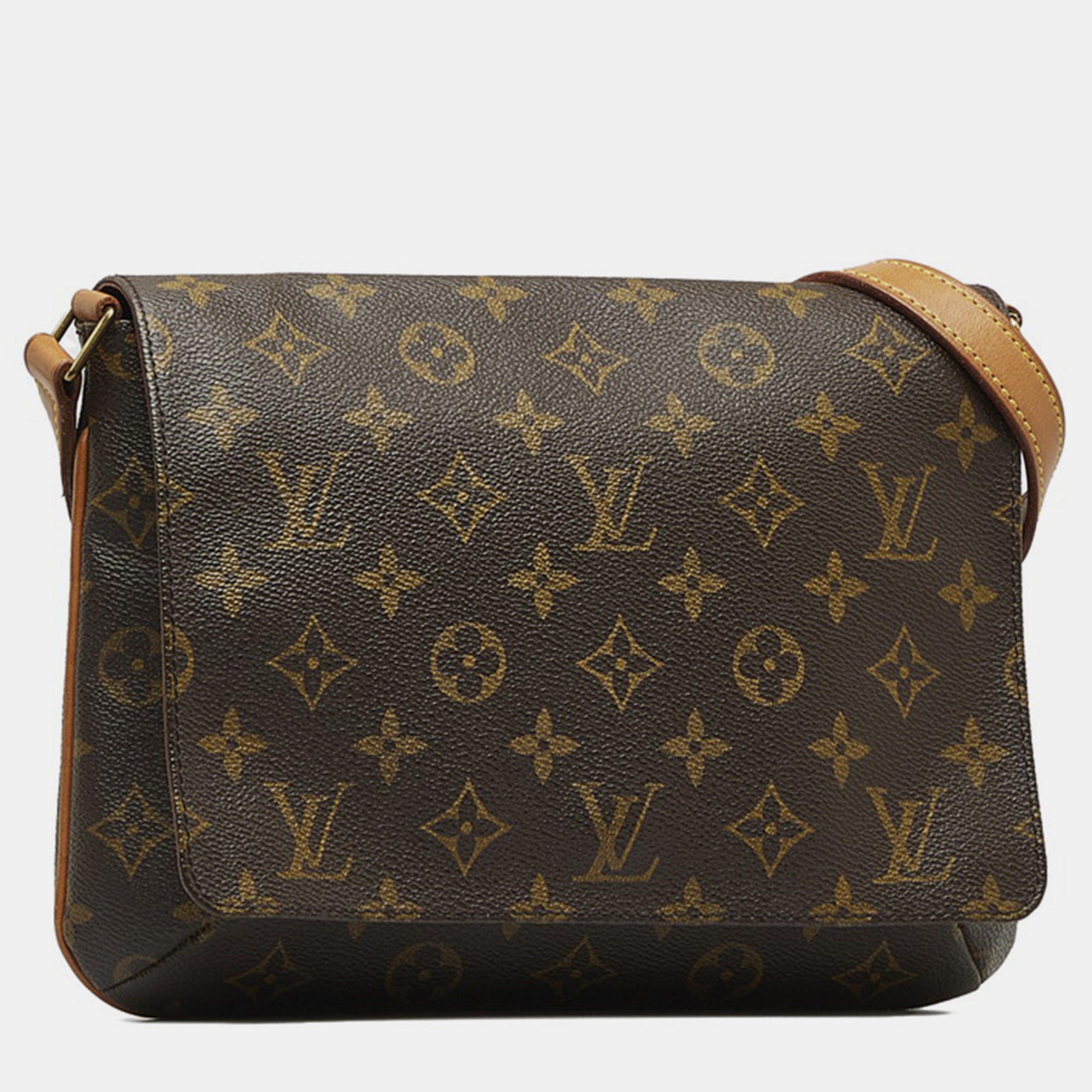 

Louis Vuitton Canvas Musette Tango Shoulder Bags, Brown