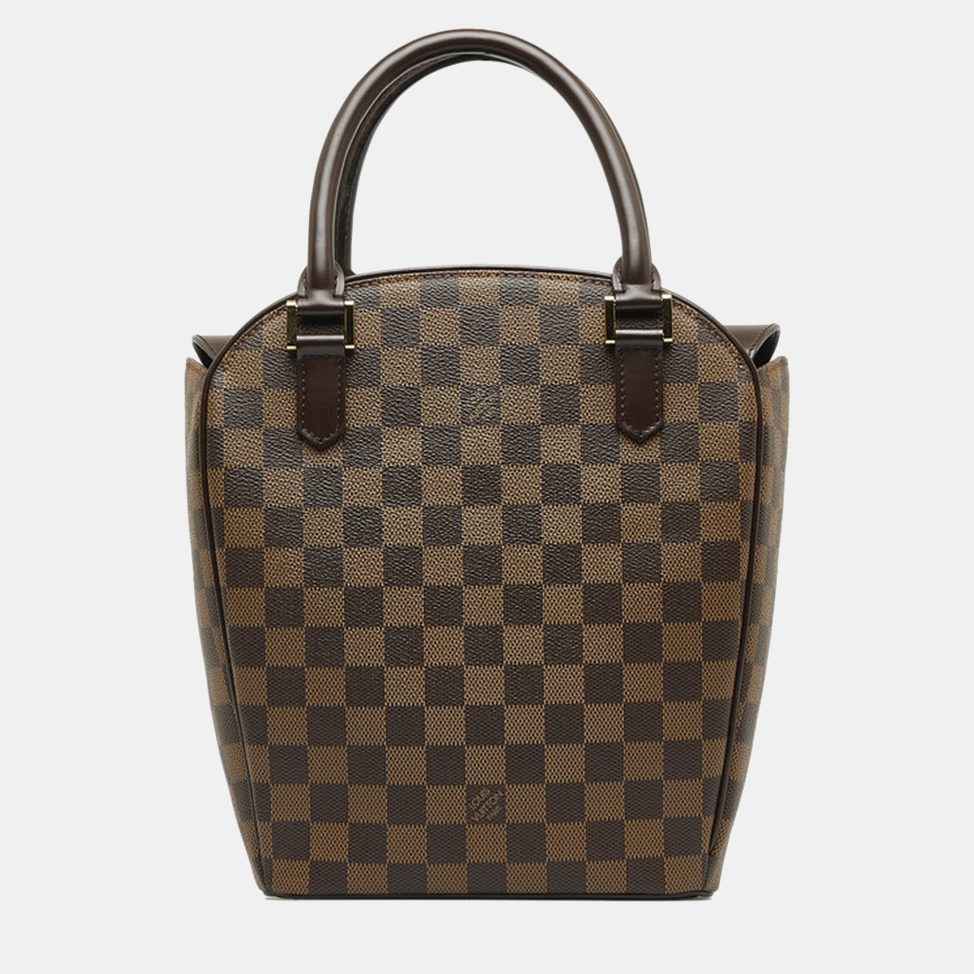 

Louis Vuitton Brown Canvas Damier Ebene Sarria Seau Satchel Bag