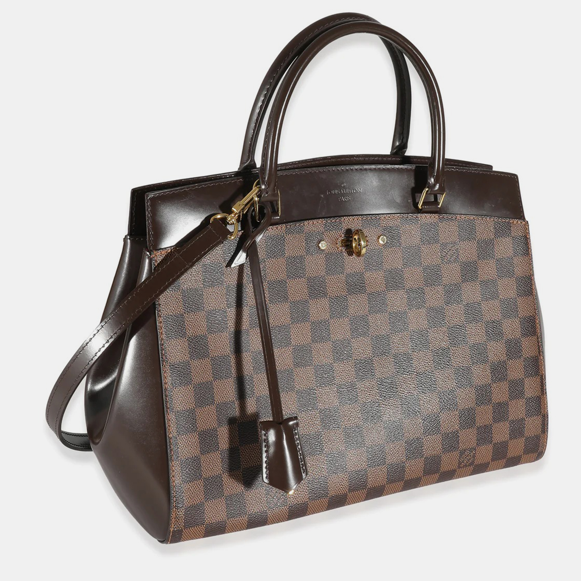 

Louis Vuitton Damier Ebene Canvas Rivoli MM, Brown