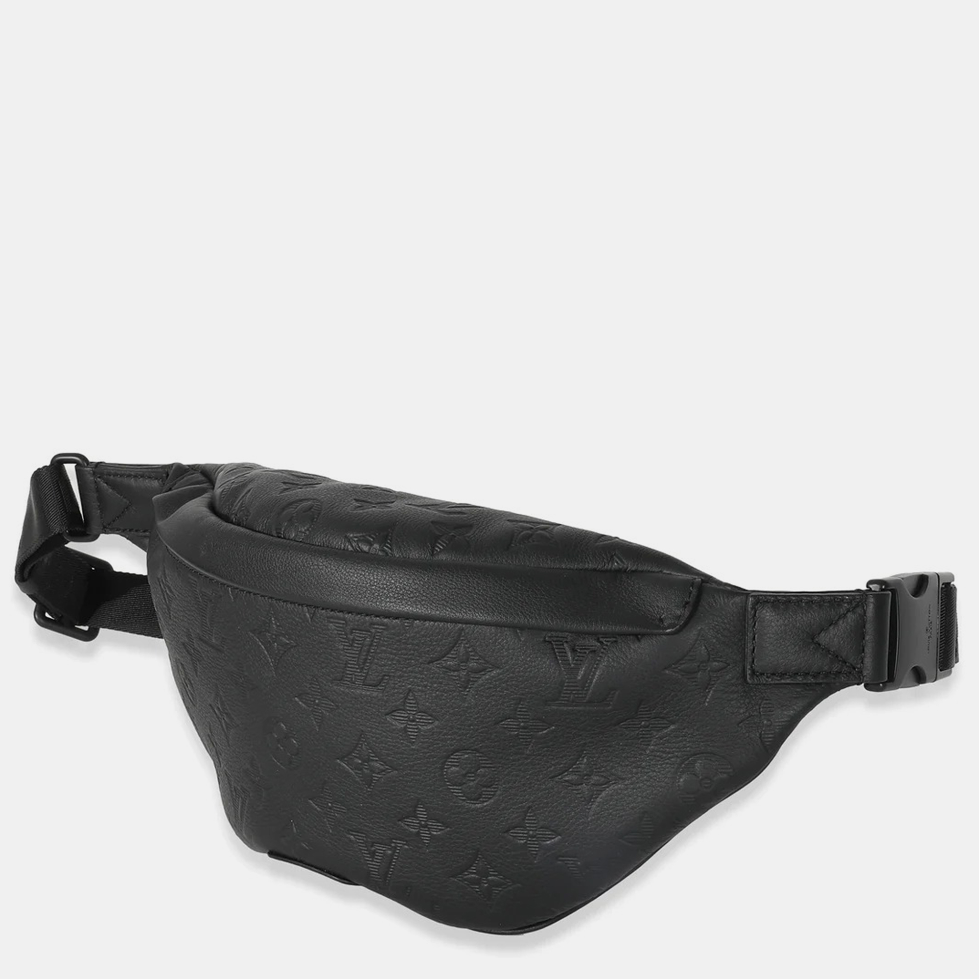 

Louis Vuitton Black Monogram Shadow Discovery Bumbag PM Bag