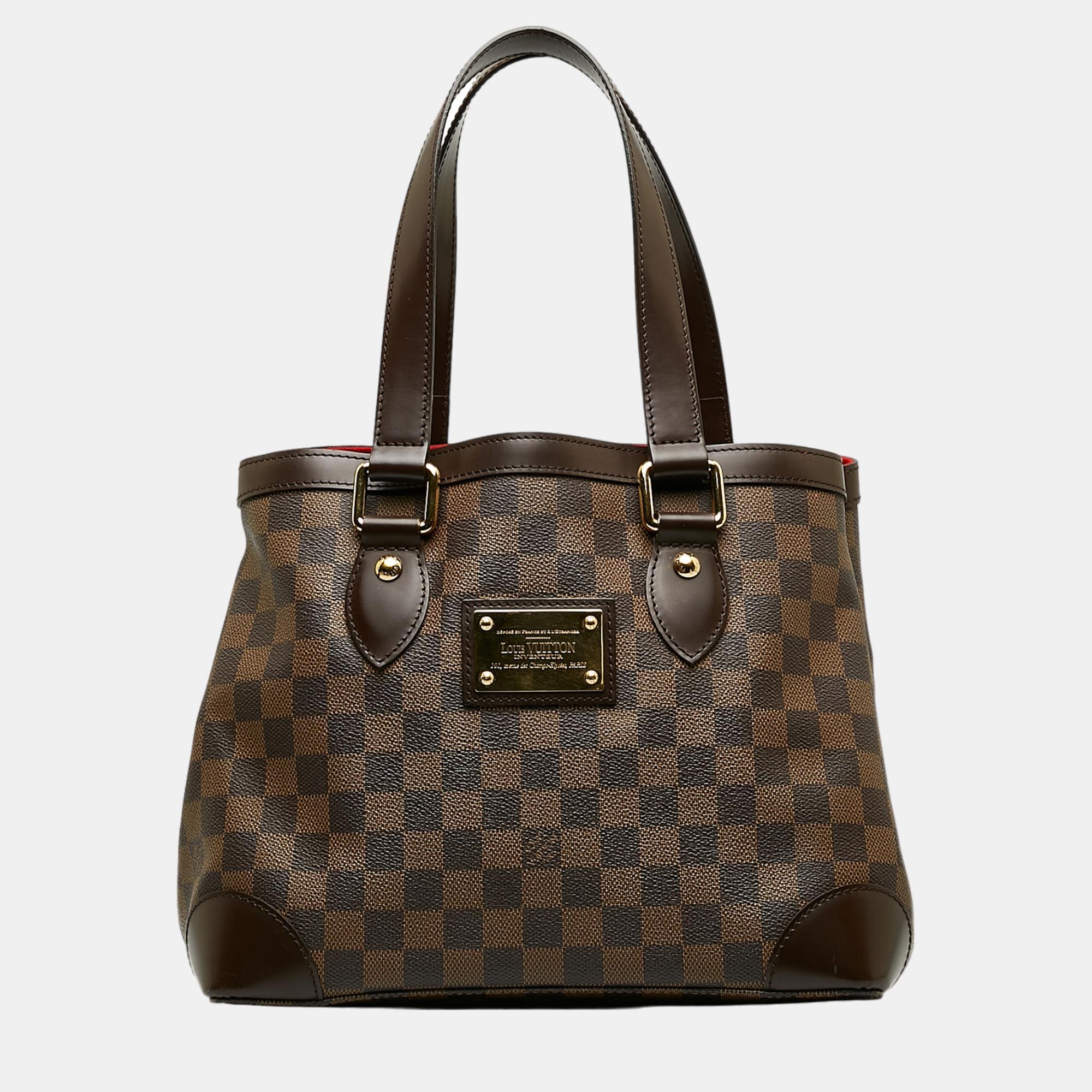 

Louis Vuitton Brown Damier Ebene Hampstead PM