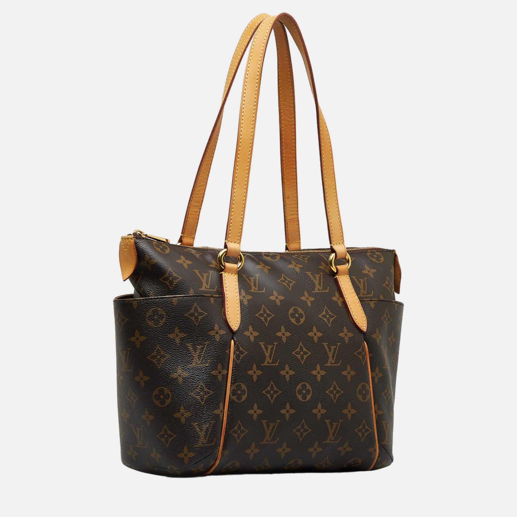 

Louis Vuitton Brown Monogram Totally PM