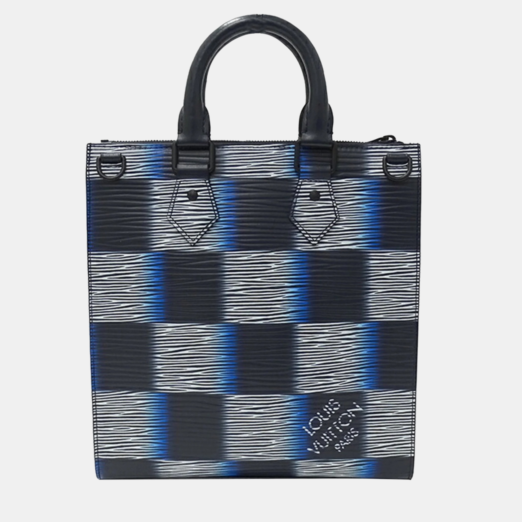 

Louis Vuitton Bag Damier Rush Epi  Sac Plat Cross Deep Shoulder Bag, Black