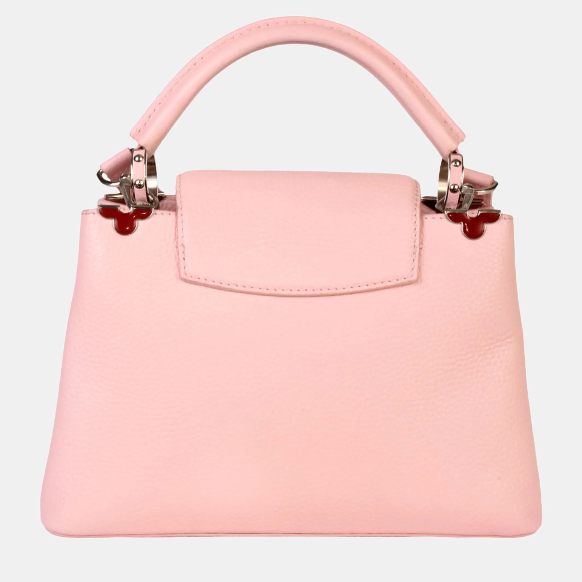 

Louis Vuitton Leather Capucines Top Handle Bags, Pink