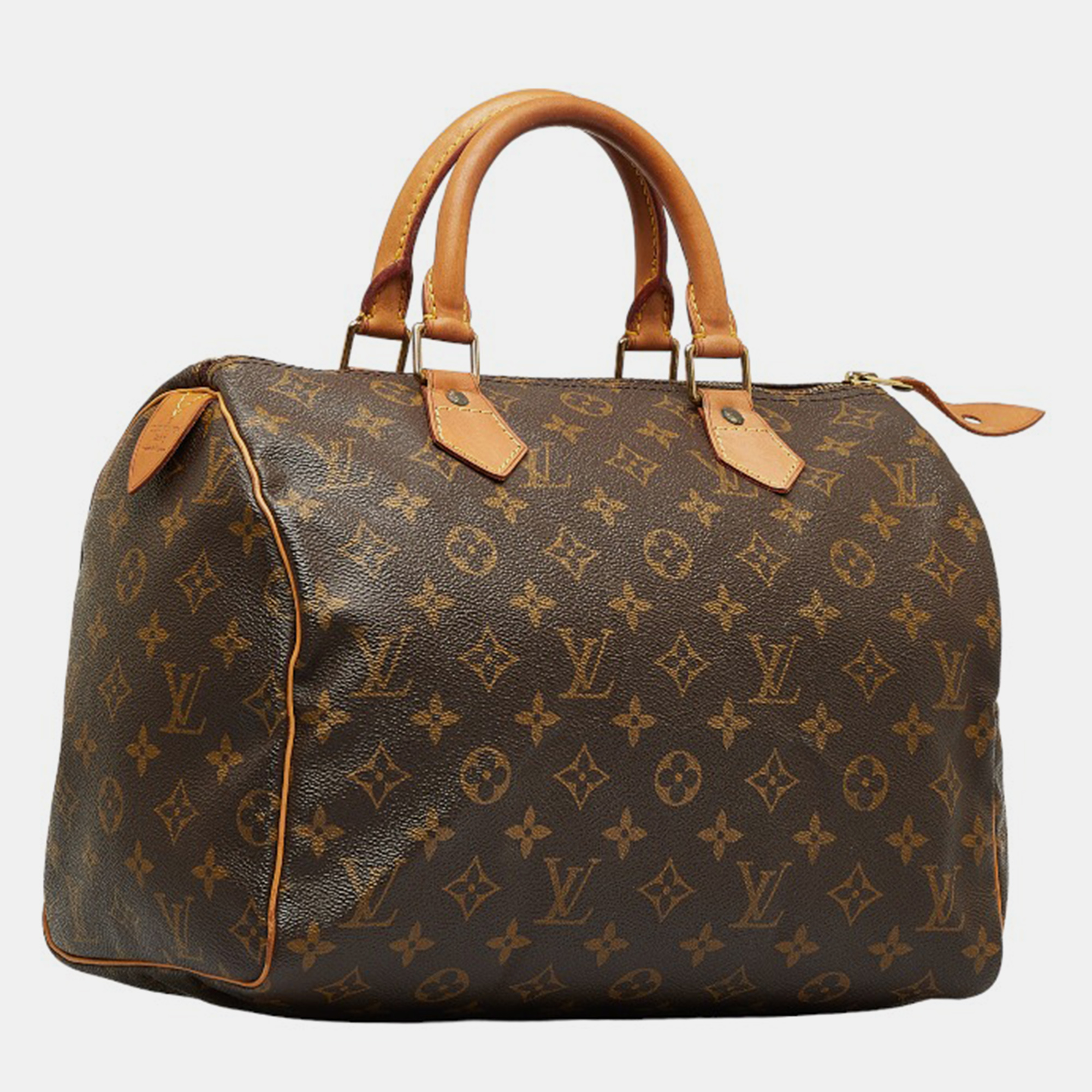 

Louis Vuitton Brown Canvas Monogram Speedy 30 Handbag