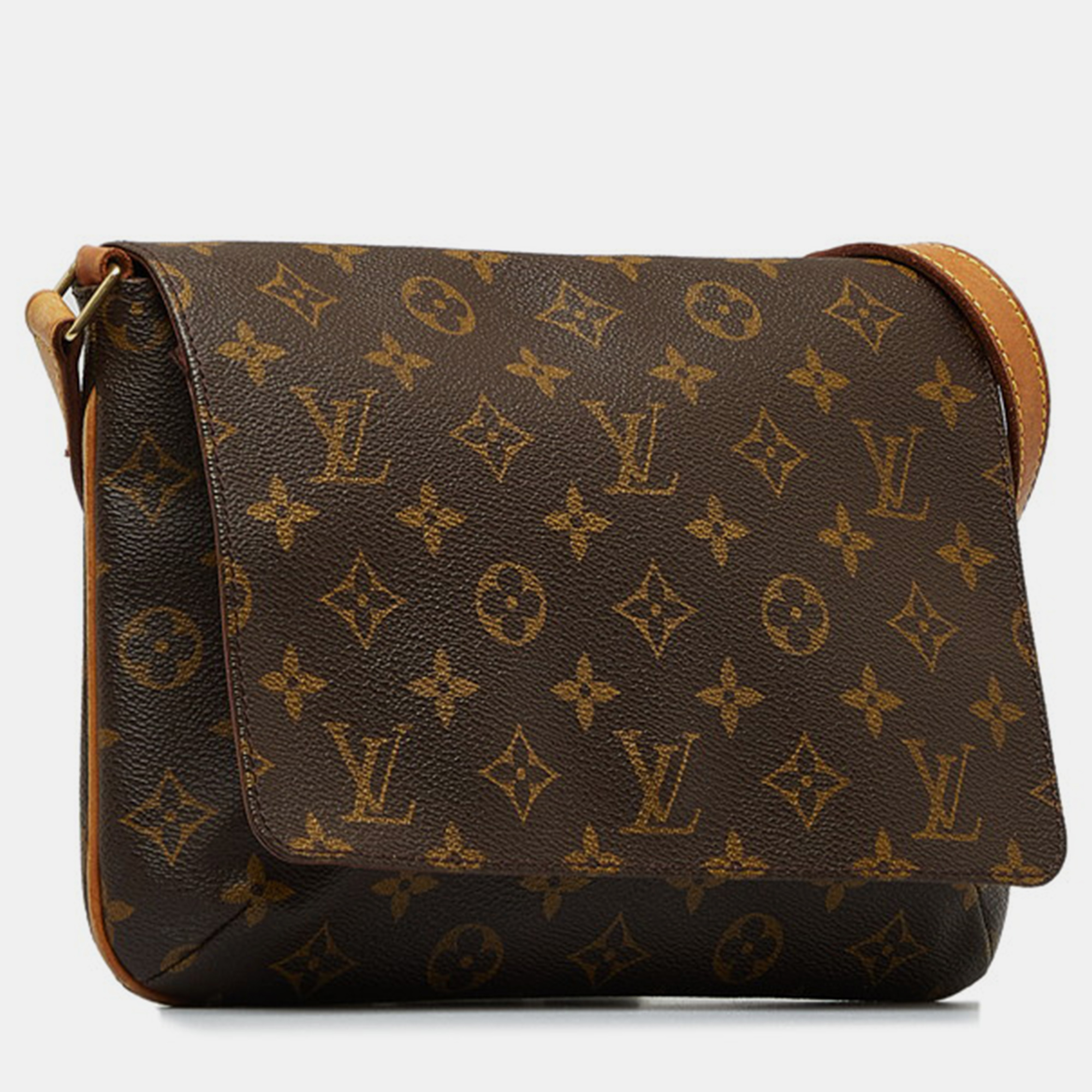 

Louis Vuitton Brown Canvas Monogram Musette Tango Short Strap Shoulder Bag