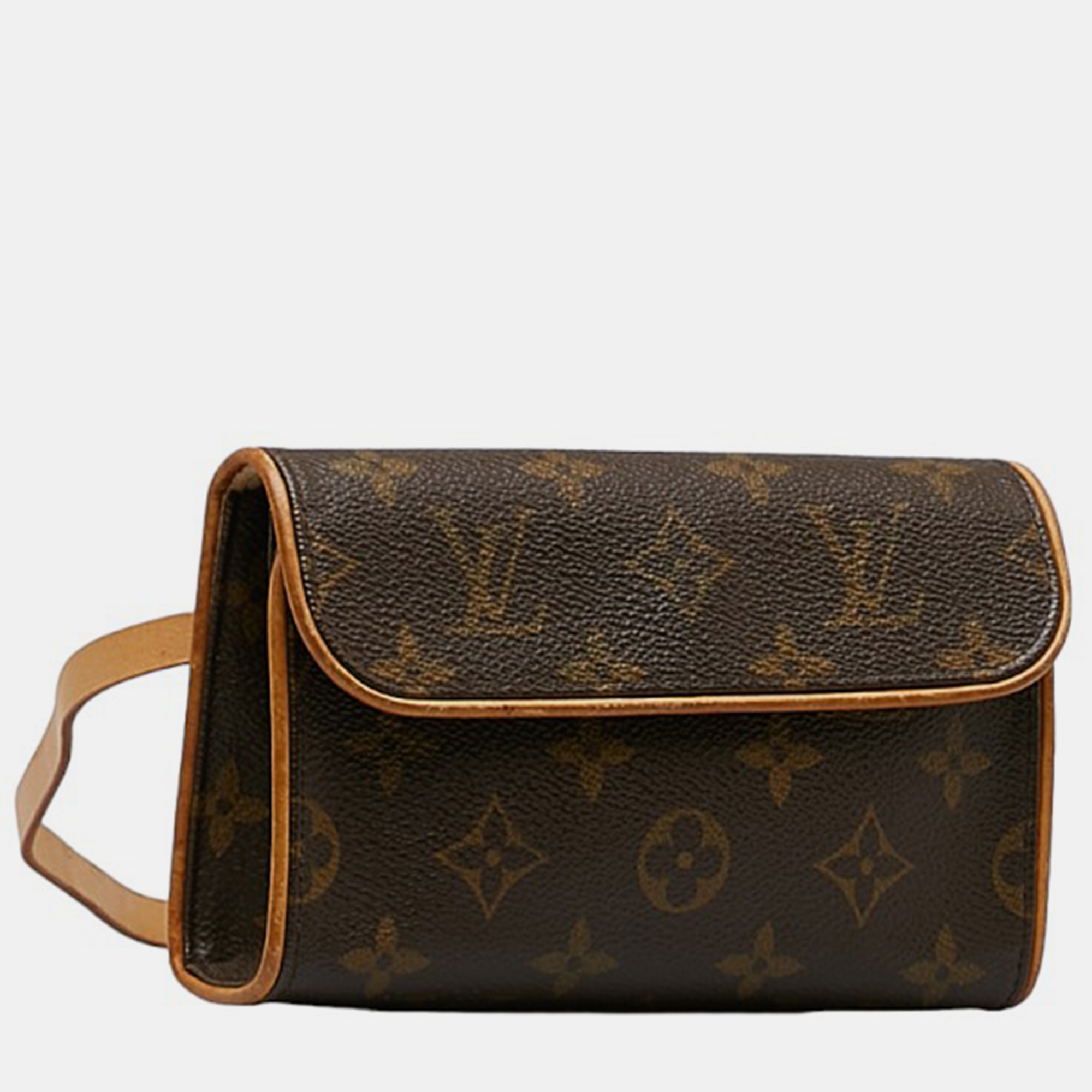 

Louis Vuitton Brown Canvas Monogram Pochette Florentine Belt Bag