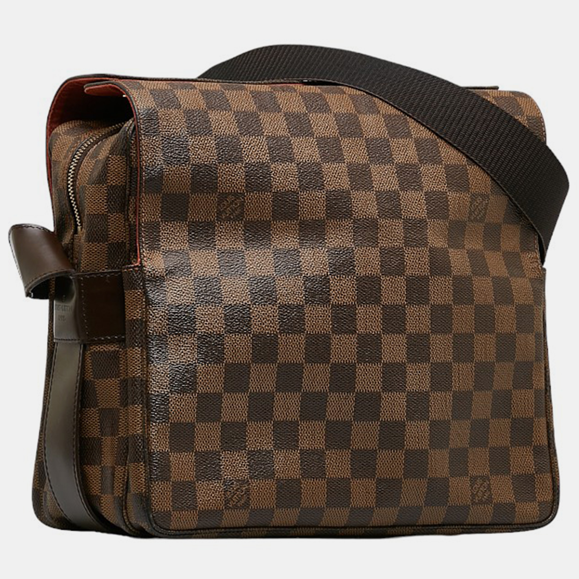 

Louis Vuitton Brown Canvas Damier Ebene Naviglio Crossbody Bag