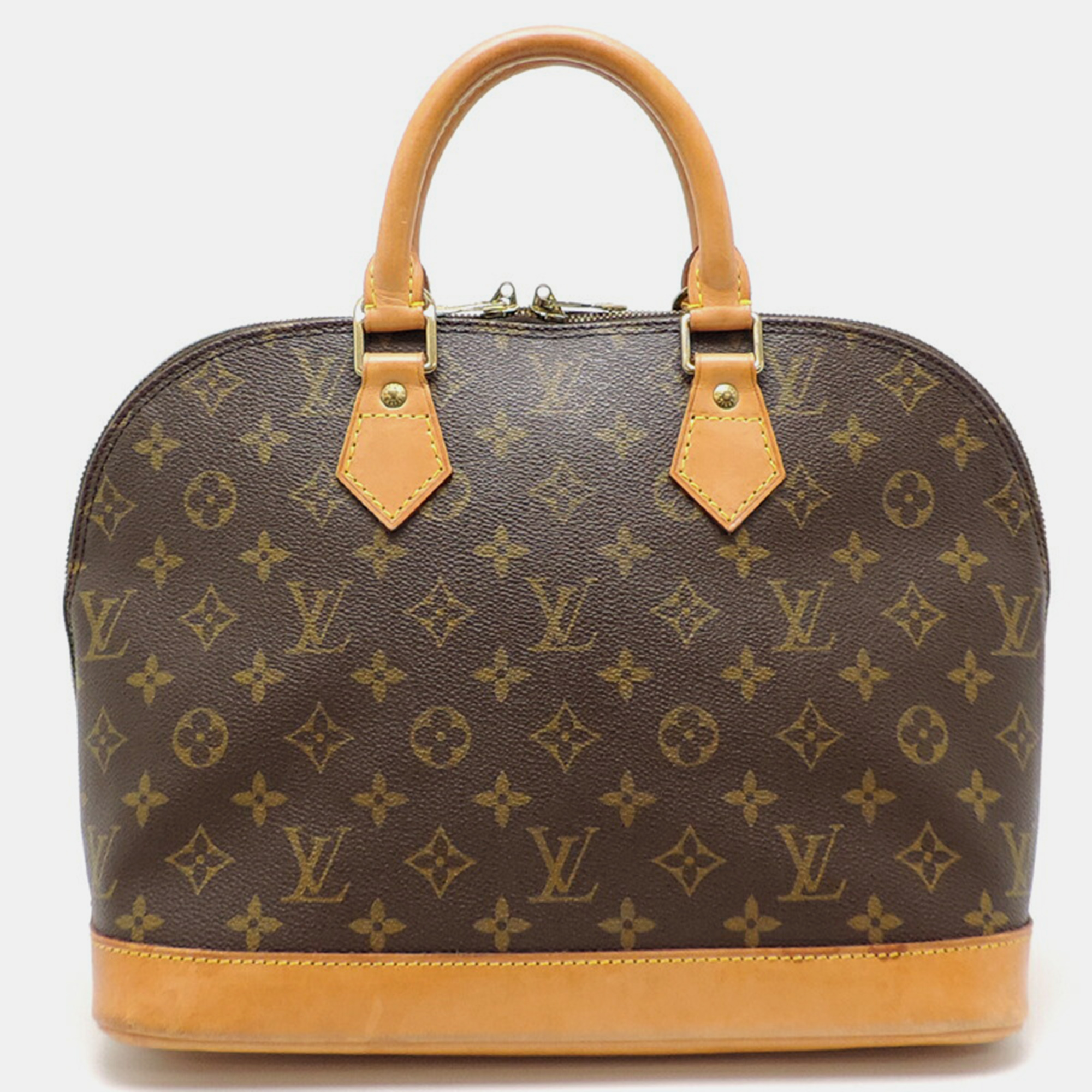 

Louis Vuitton Brown Canvas Monogram Alma PM Handbag