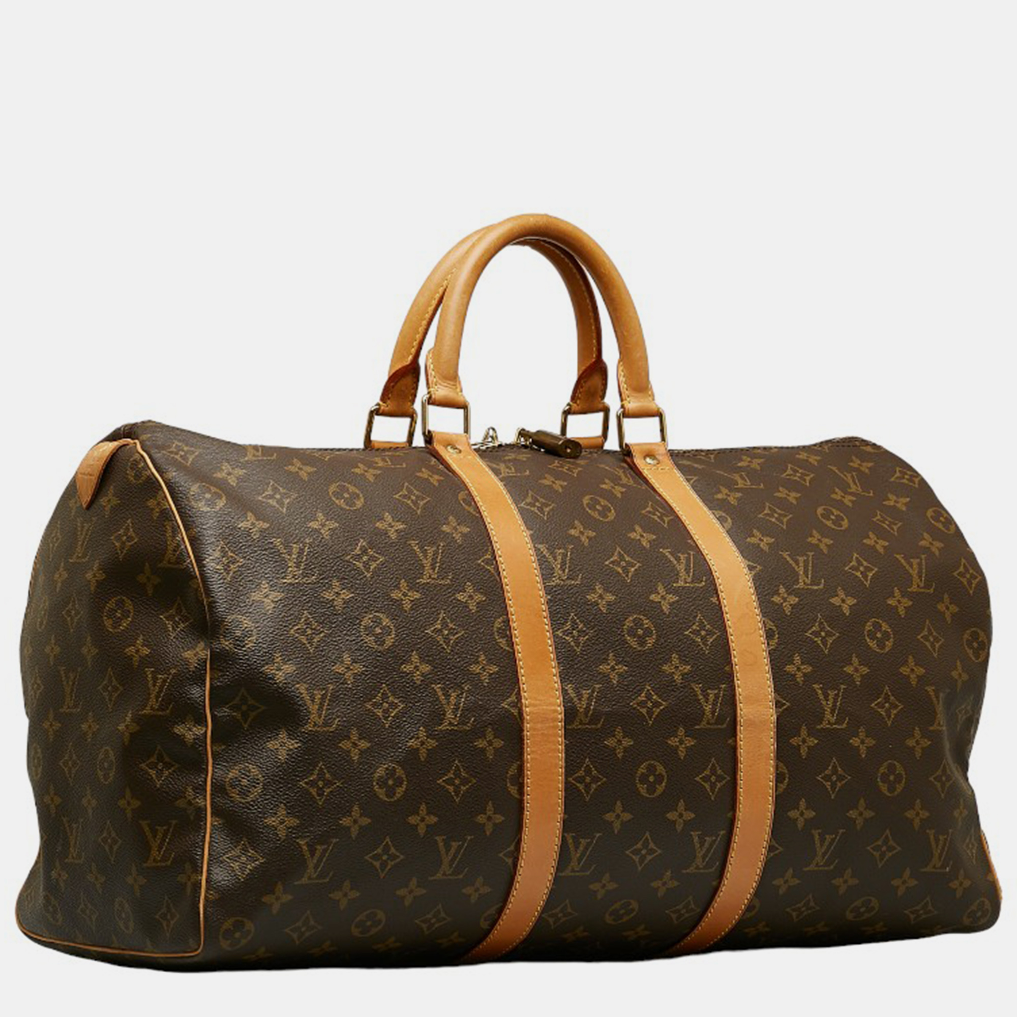 

Louis Vuitton Brown Canvas Monogram Keepall 50 Travel Bag
