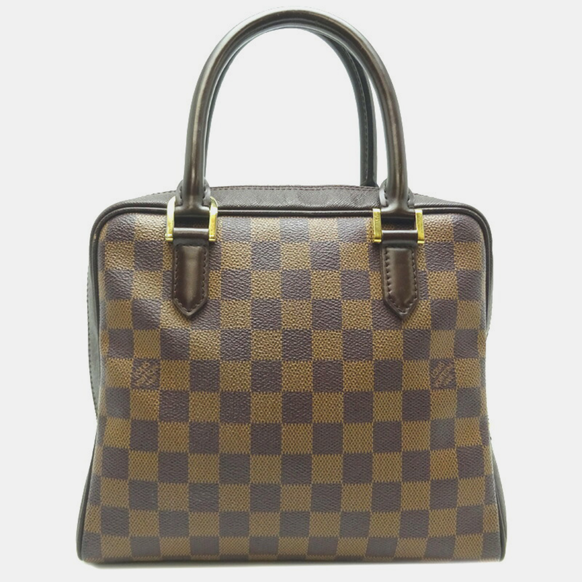 

Louis Vuitton Brown Canvas Damier Ebene Brera Handbag