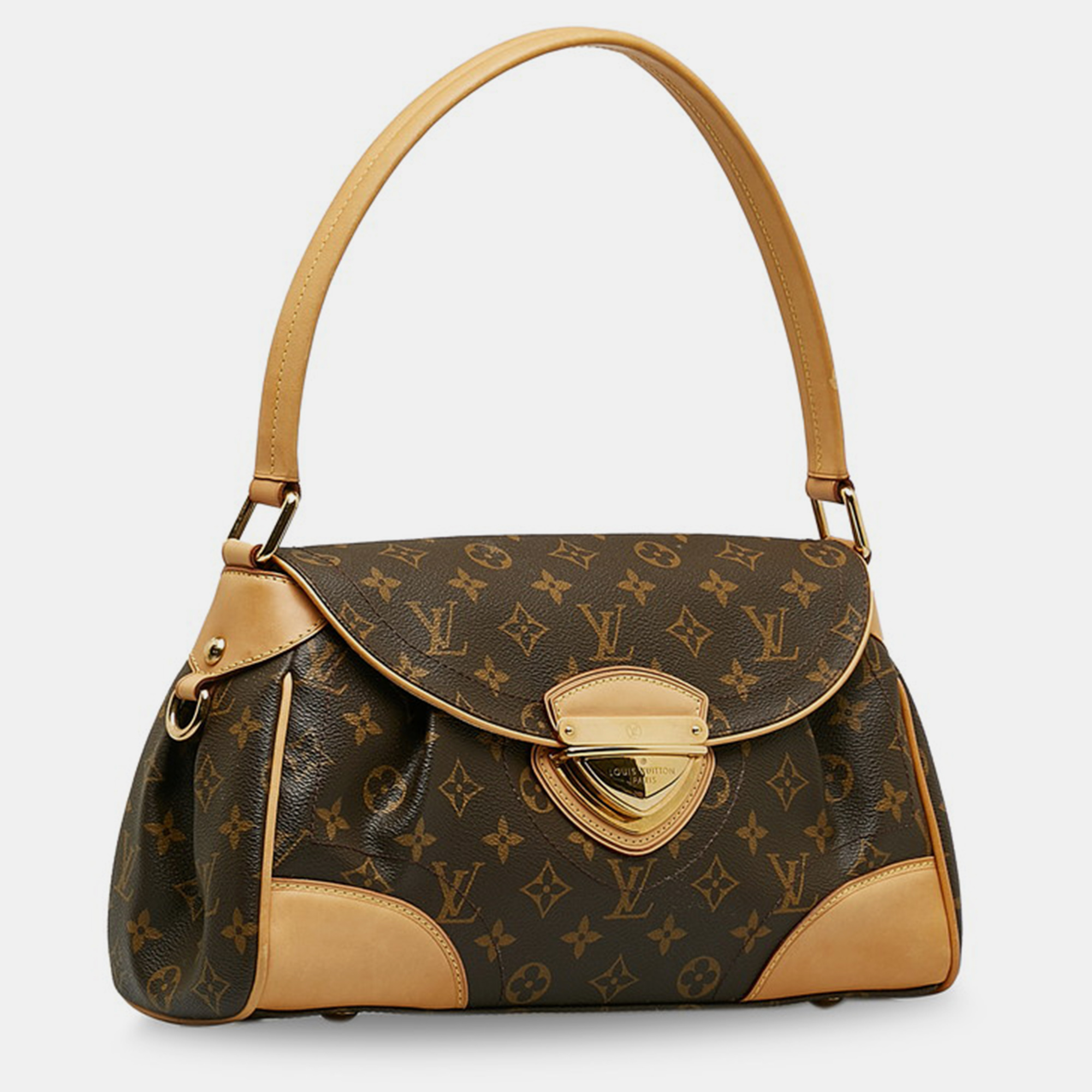 

Louis Vuitton Brown Canvas Monogram Beverly MM Shoulder Bag