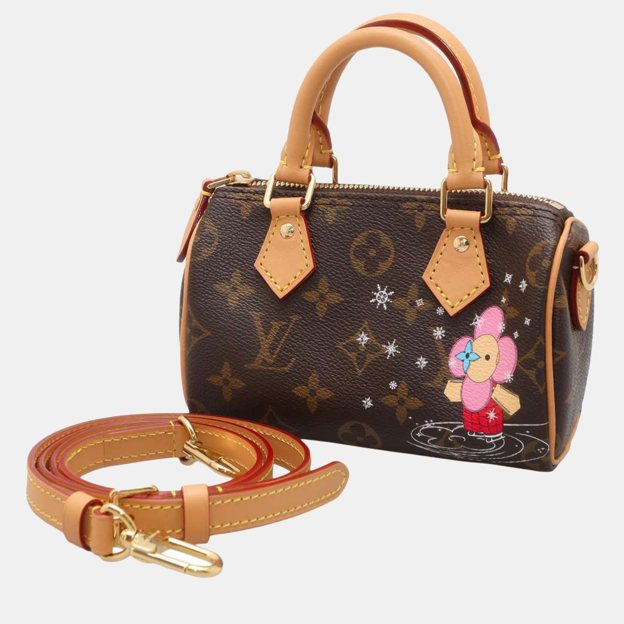 

Louis Vuitton Brown Monogram Canvas Speedy Vivenne Shoulder Bag