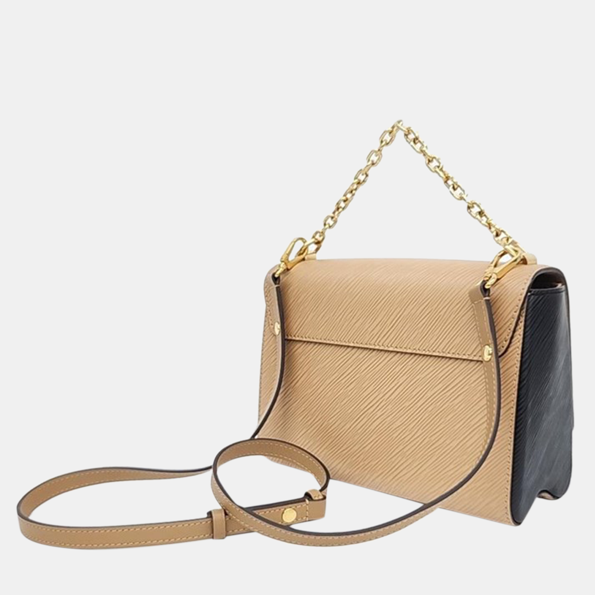 

Louis Vuitton Epi Twist MM Bag, Beige