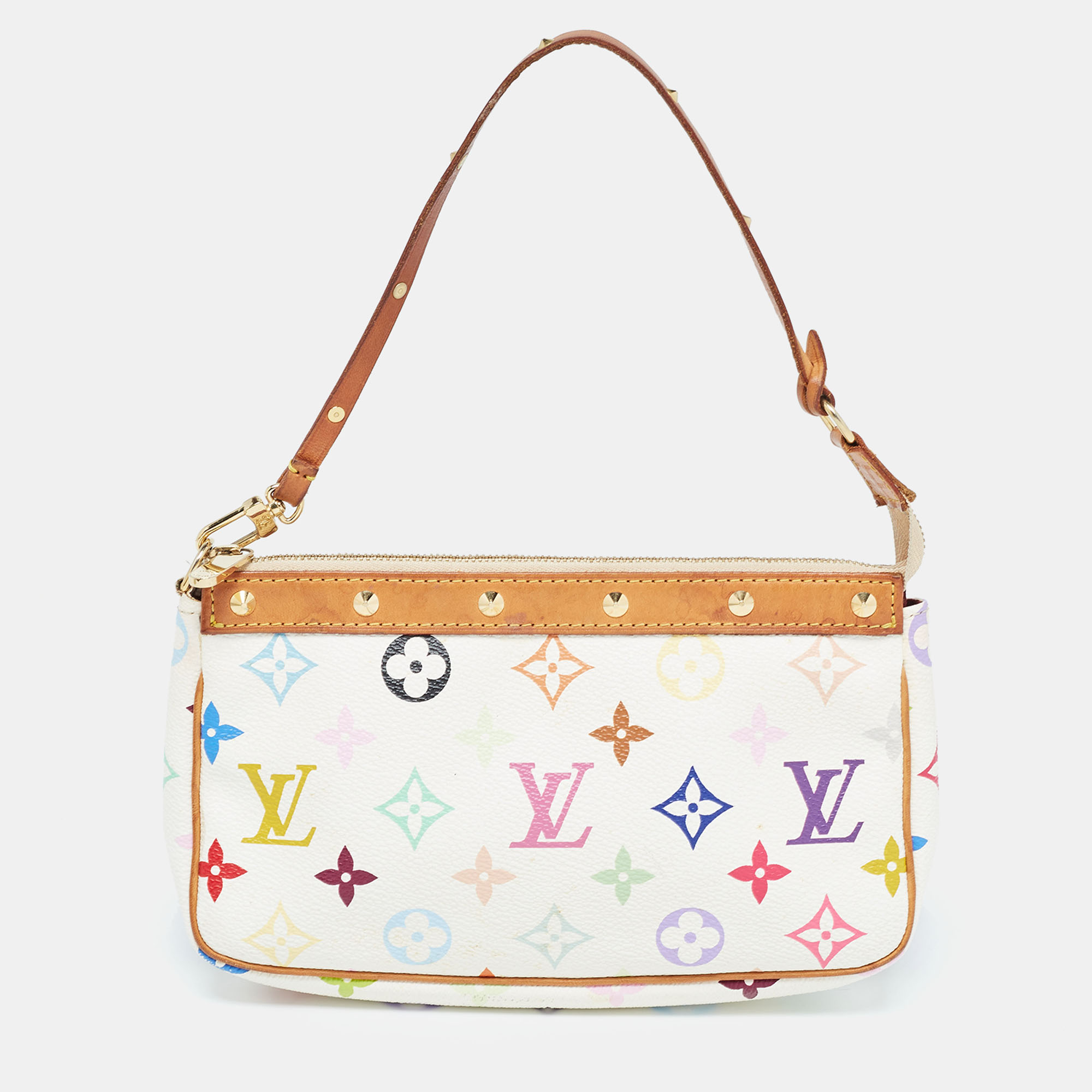 Pre Owned Louis Vuitton Monogram Multicolore Pochette Accessoires