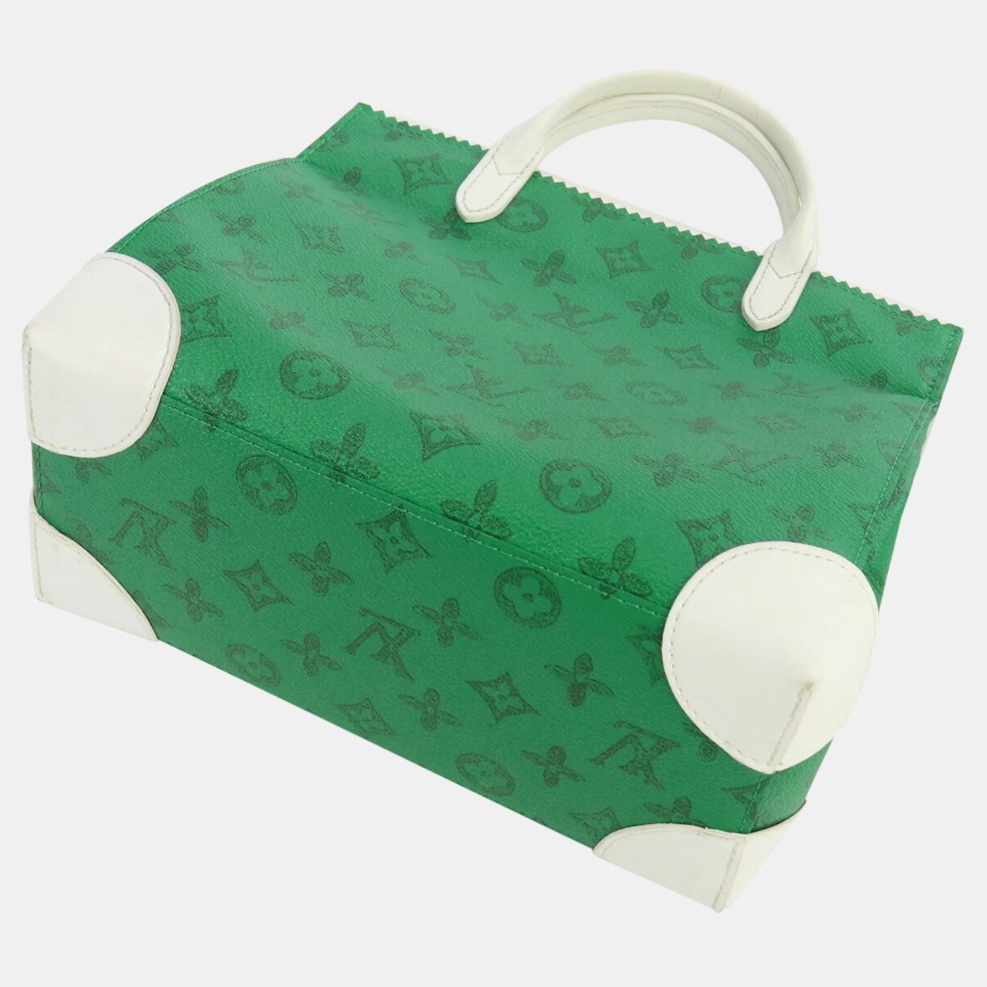 

Louis Vuitton Green Monogram Everyday LV Litter Bag