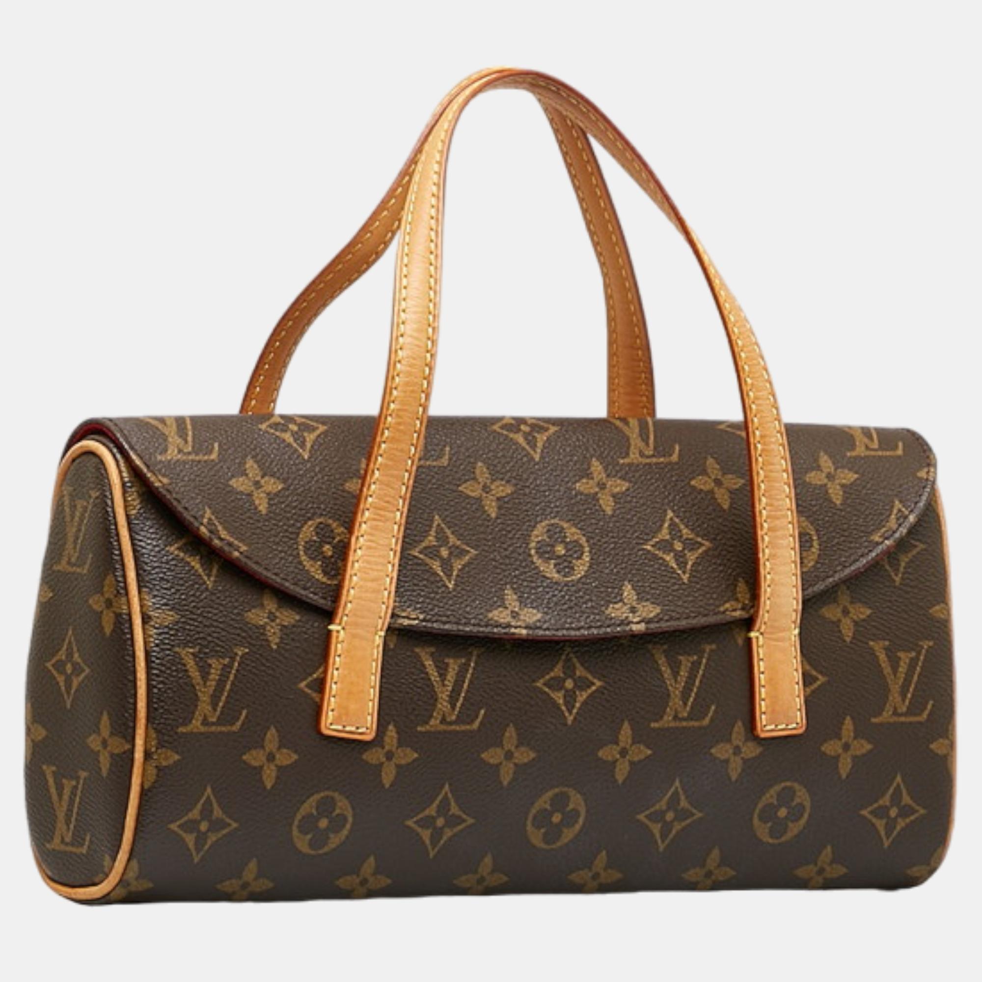 

Louis Vuitton Brown Canvas Monogram Sonatine Handbag