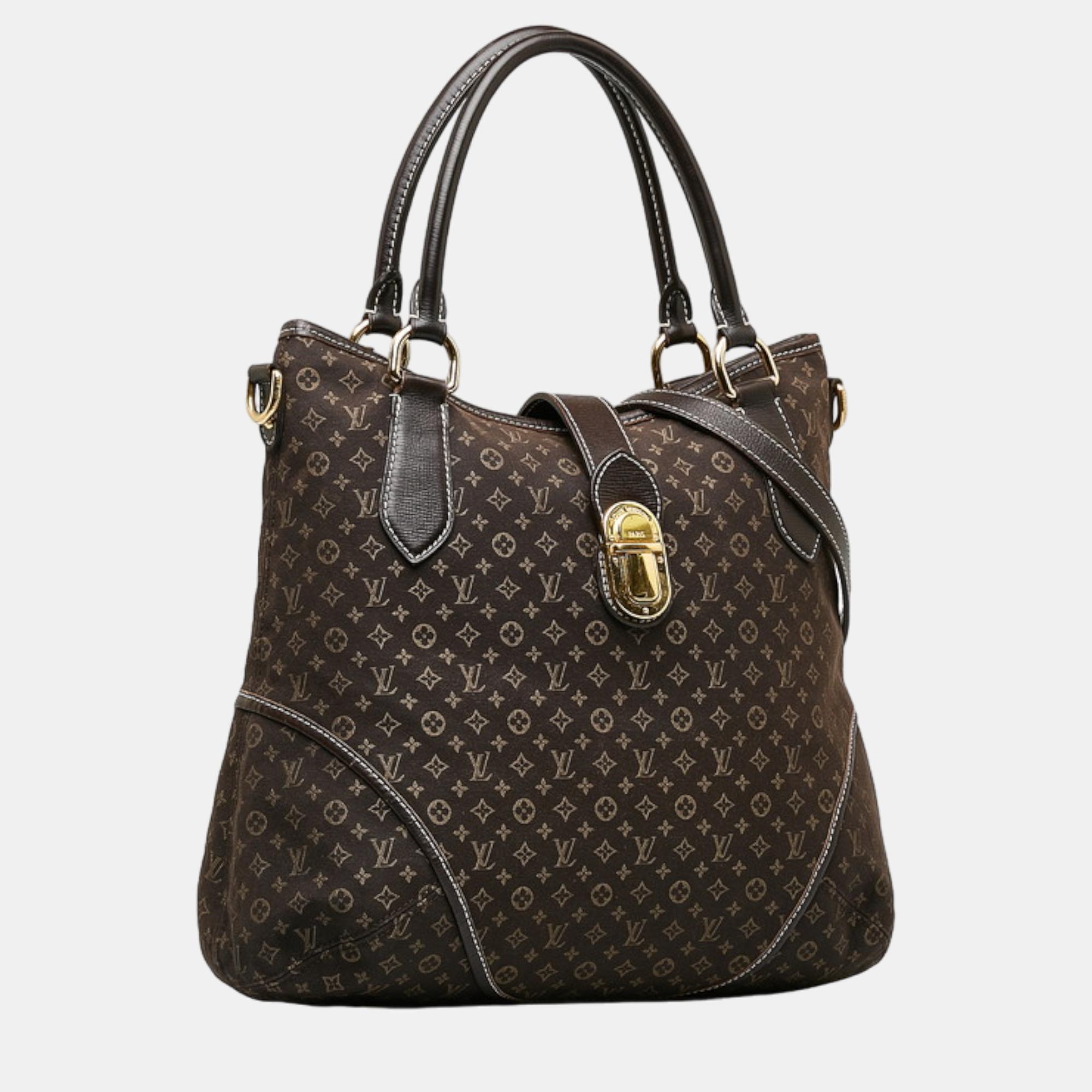 

Louis Vuitton Brown Canvas Monogram Idylle Elegie Tote Tote Bag