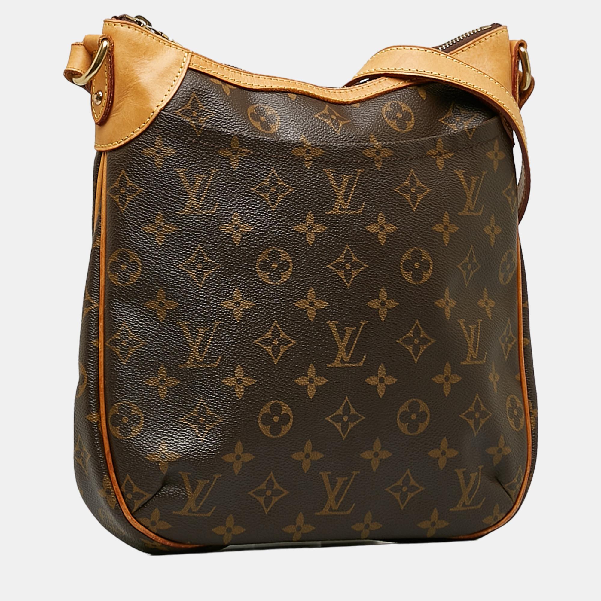 

Louis Vuitton Brown Monogram Odeon PM