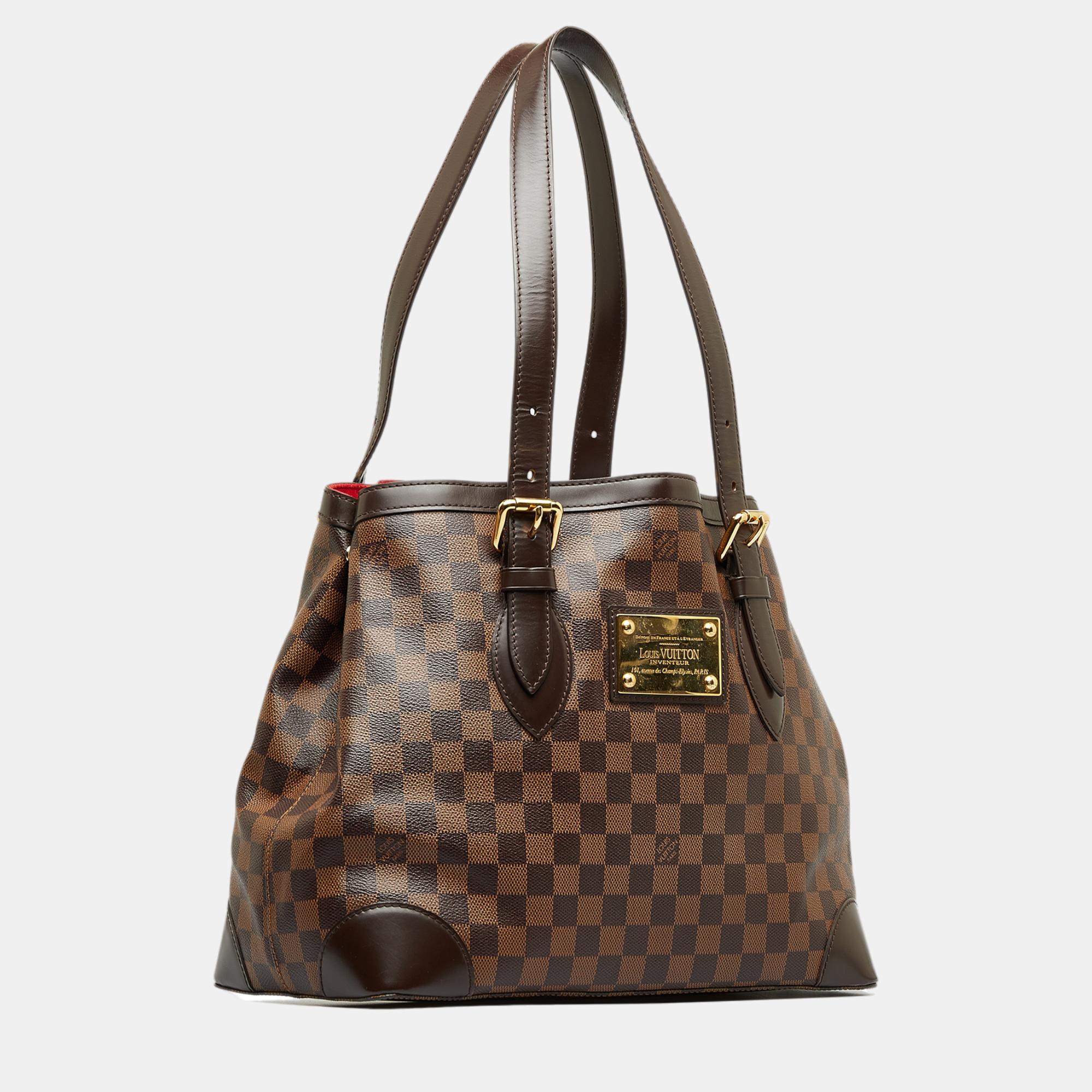 

Louis Vuitton Brown Damier Ebene Hampstead MM