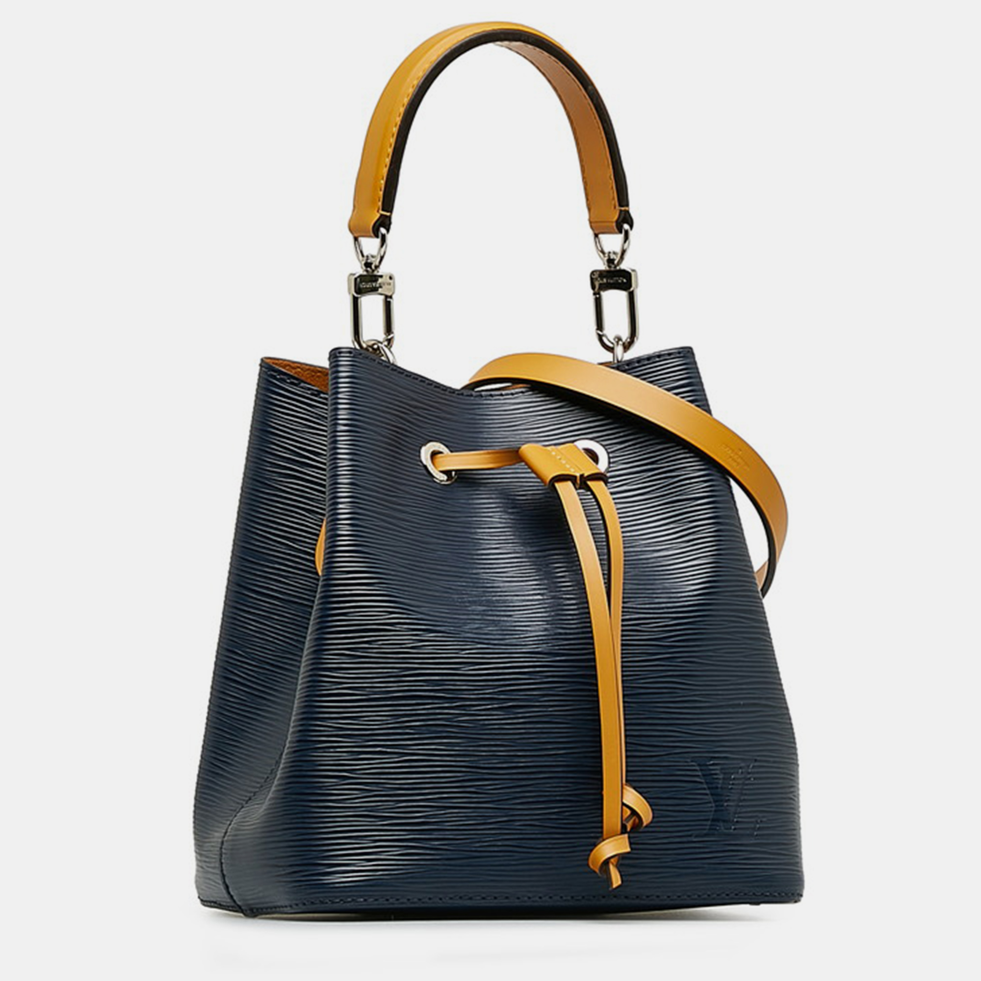 

Louis Vuitton Blue Leather Epi NeoNoe BB Hobo