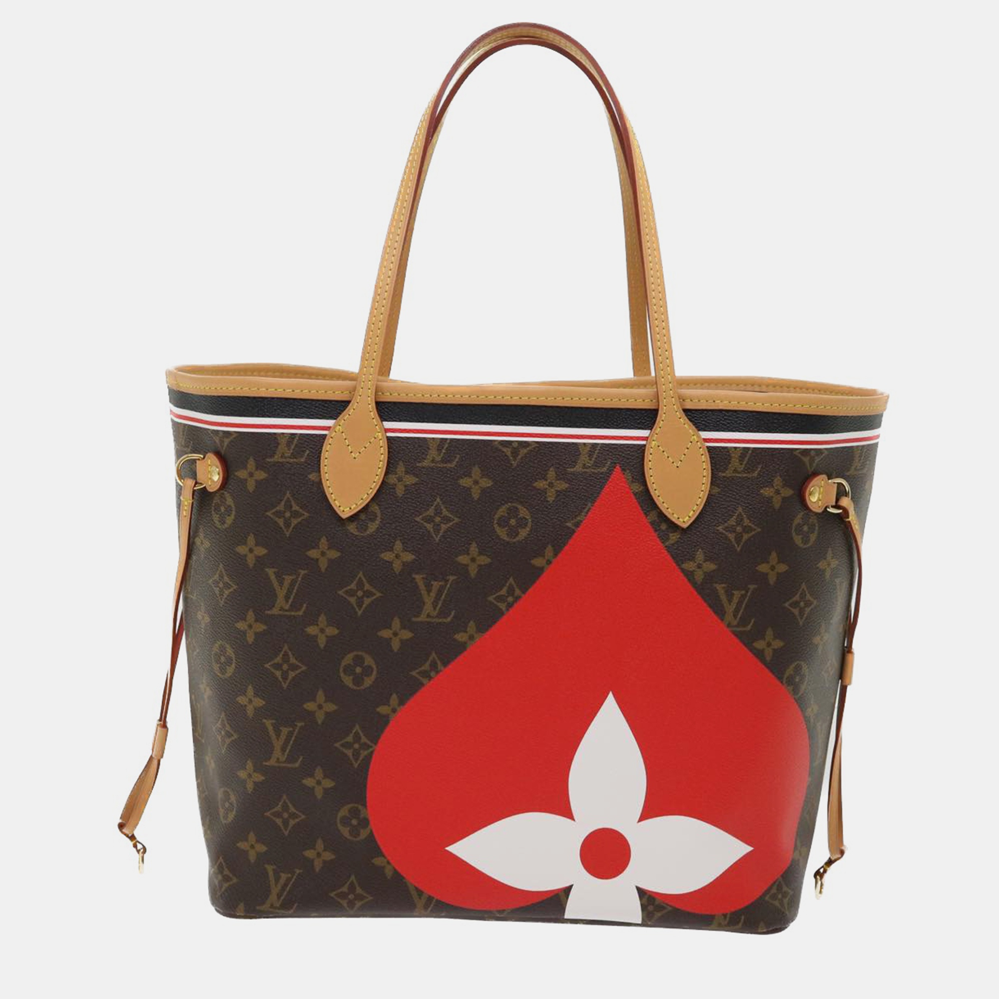 

Louis Vuitton Brown Canvas Neverfull MM Tote