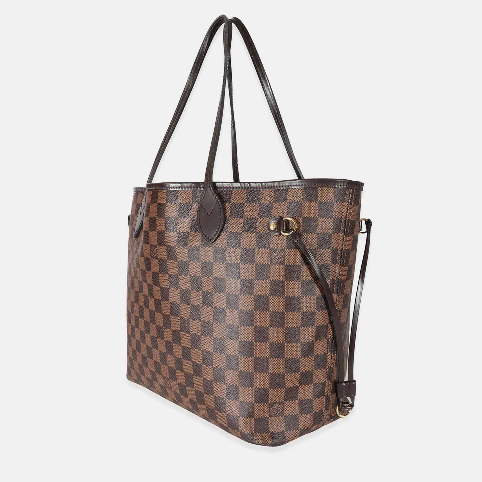 

Louis Vuitton Damier Ebene Canvas Neverfull MM, Brown