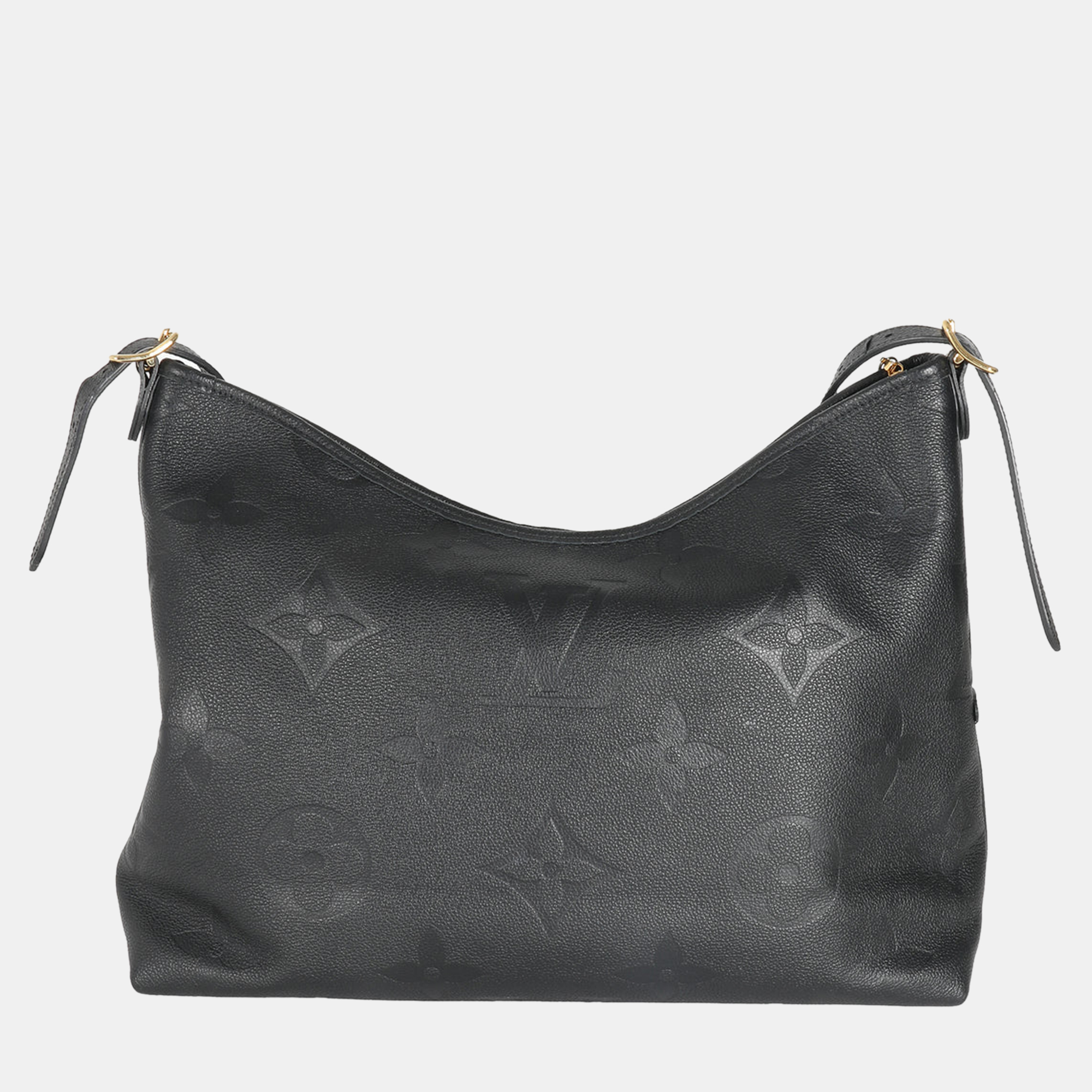

Louis Vuitton Black Monogram Empreinte CarryAll MM