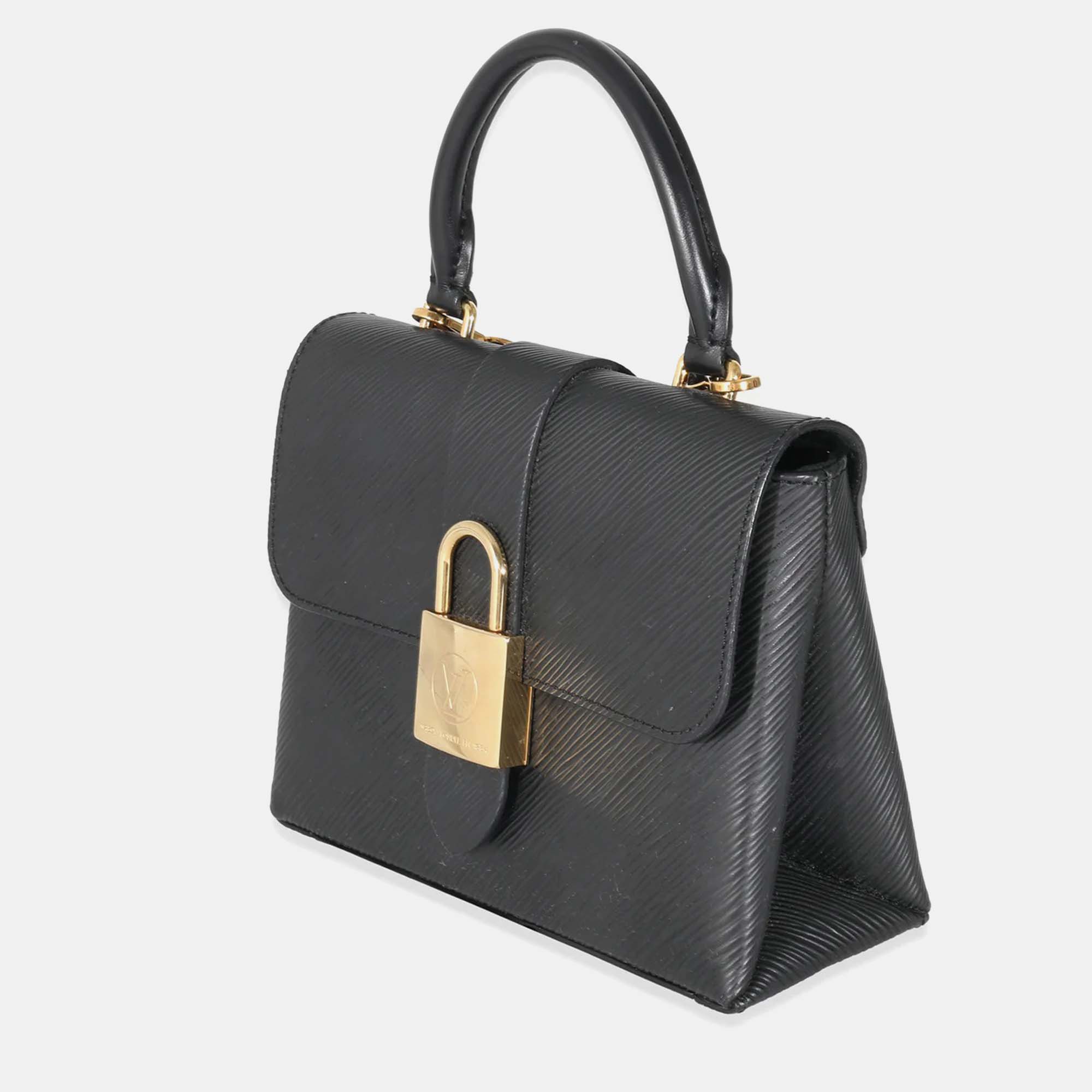 

Louis Vuitton Black Epi Locky BB Top Handle Bag