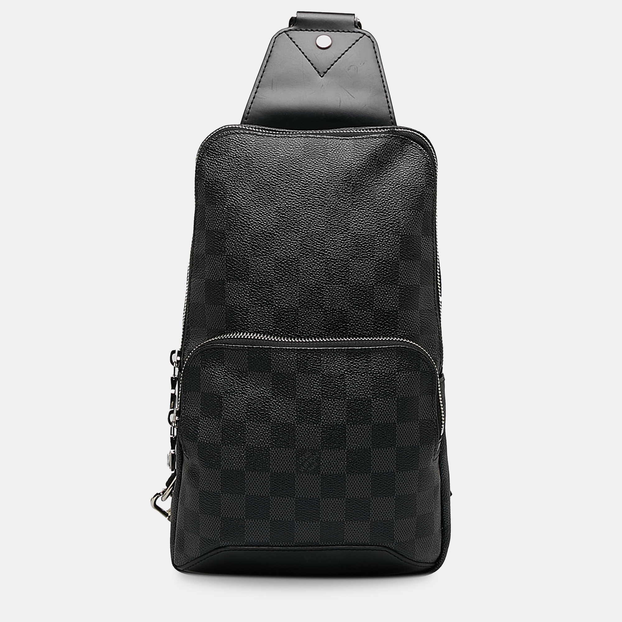 

Louis Vuitton Damier Graphite Avenue Sling, Black