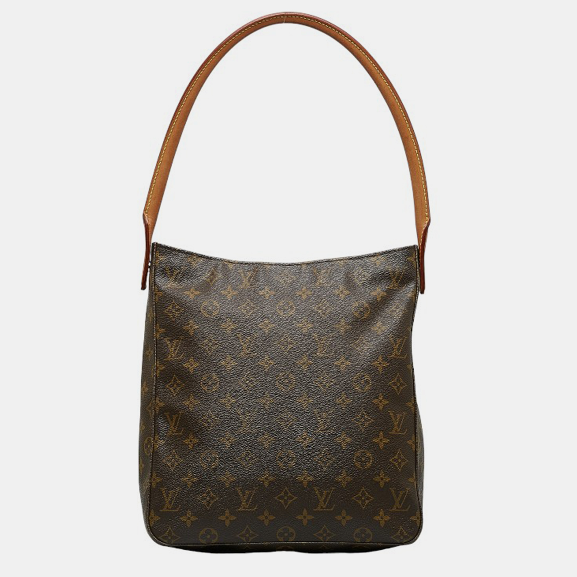 

Louis Vuitton Brown Canvas Monogram Looping GM Shoulder Bag