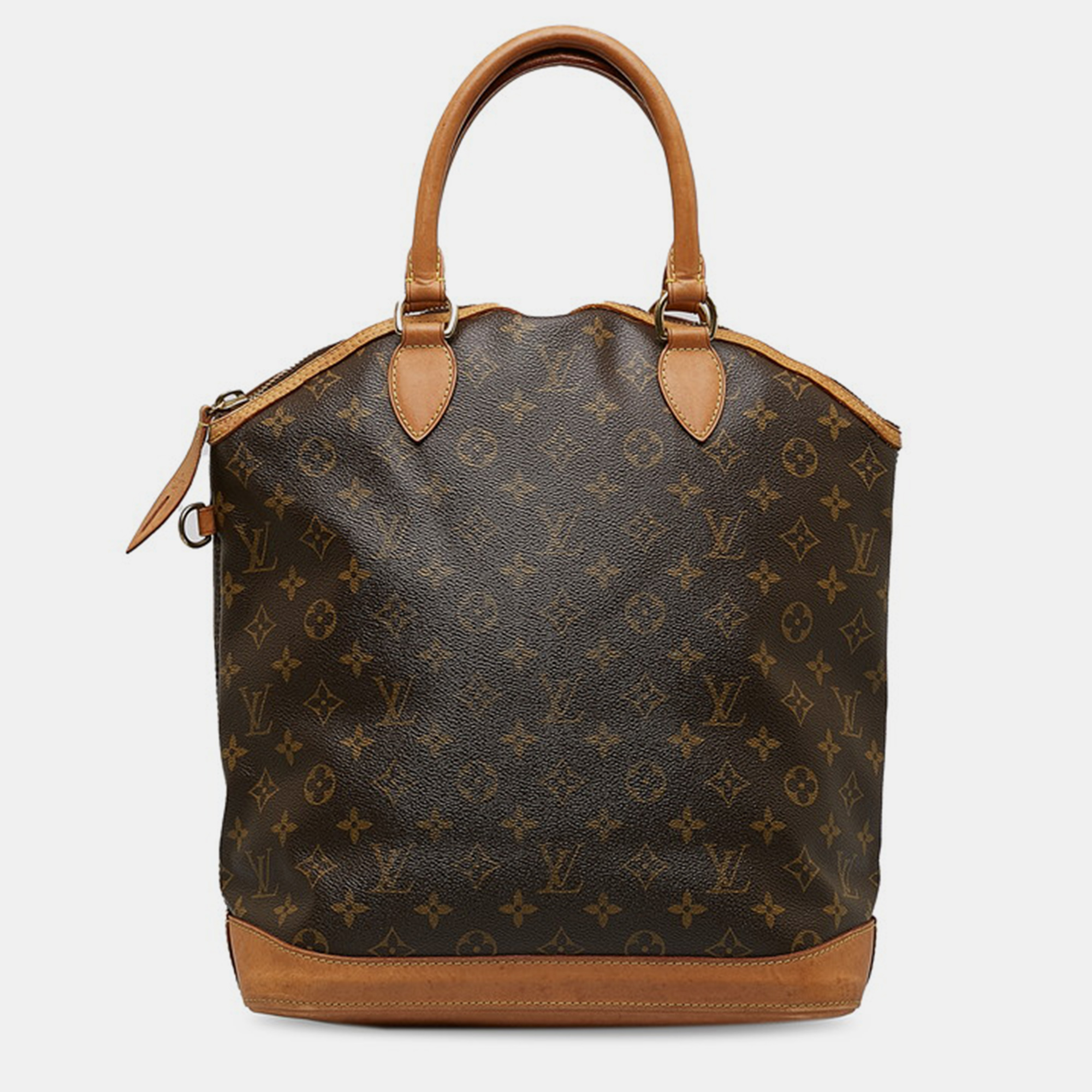 

Louis Vuitton Brown Canvas Monogram Lockit Vertical Tote