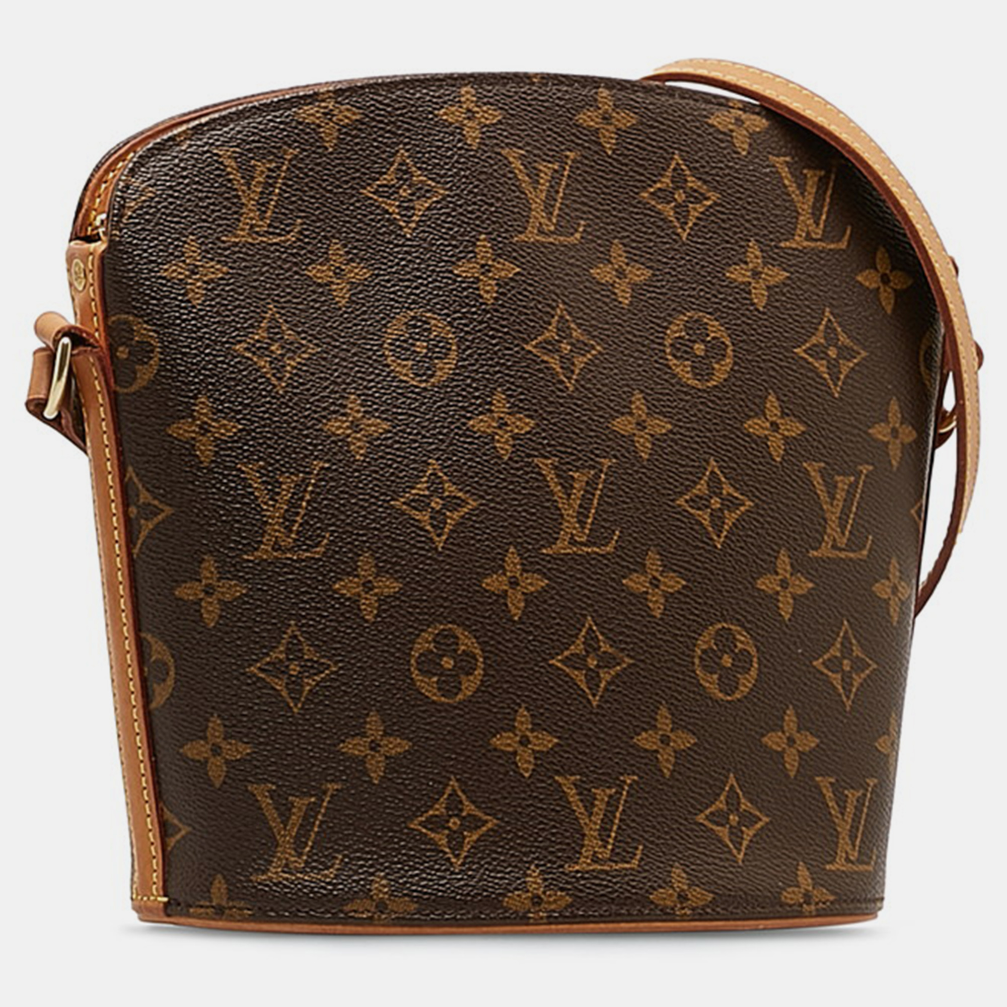 

Louis Vuitton Brown Monogram Canvas Drouot Shoulder Bag