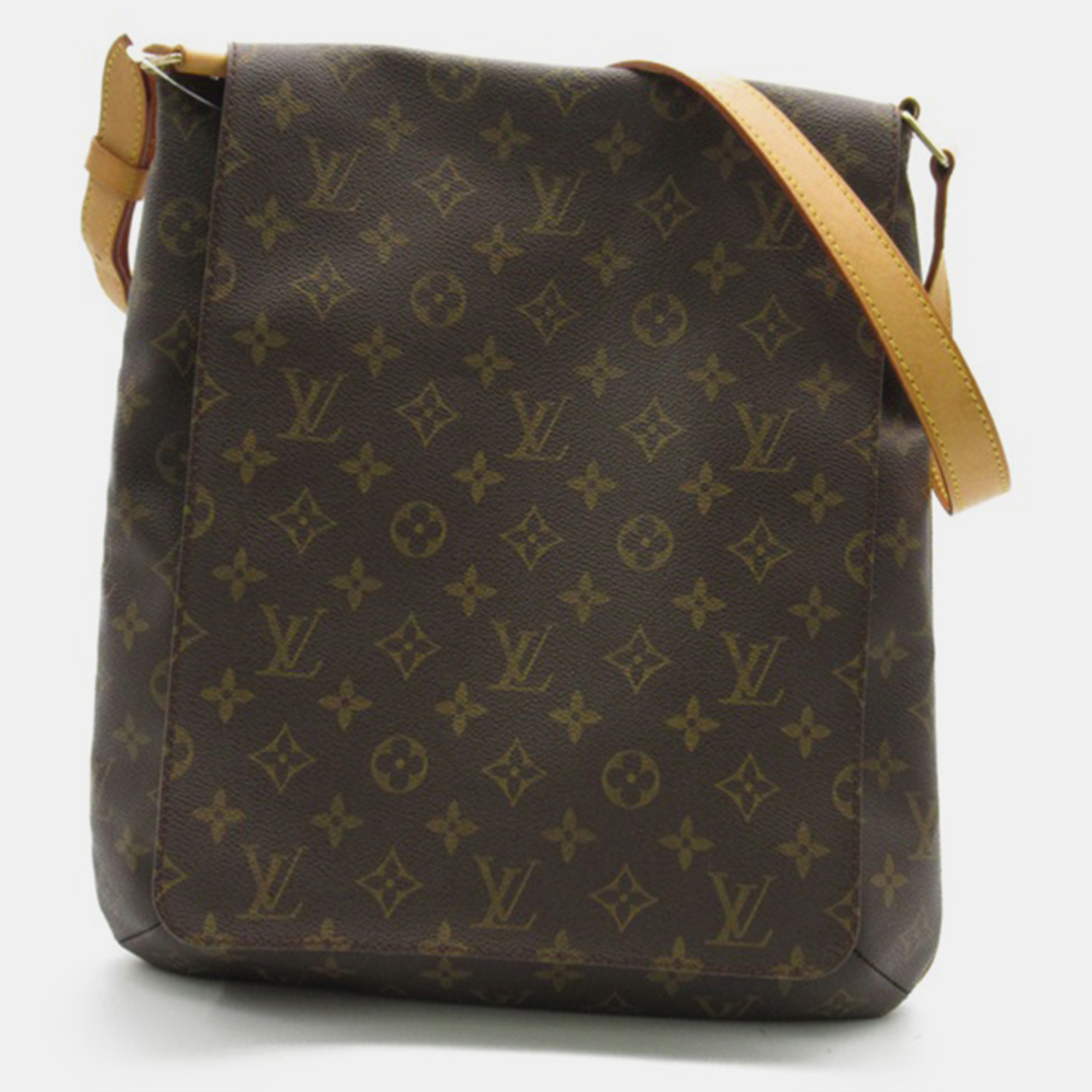 

Louis Vuitton Brown Canvas Monogram Musette Salsa Short Strap Shoulder Bag