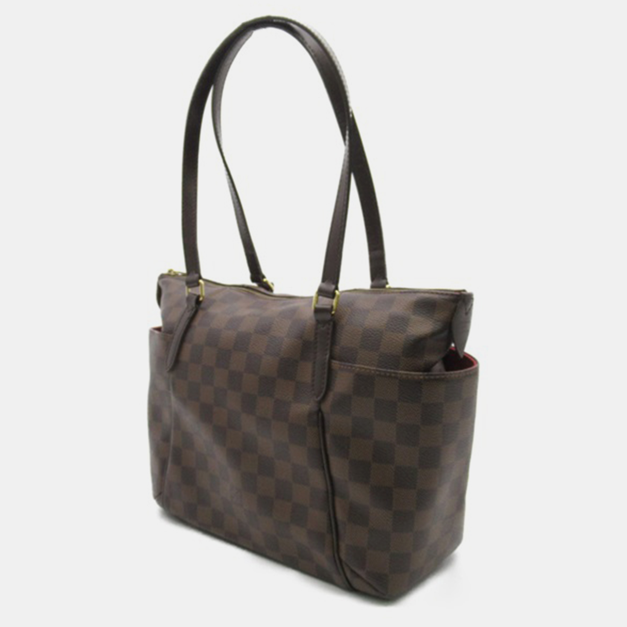 

Louis Vuitton Brown Canvas Damier Ebene Totally PM Tote