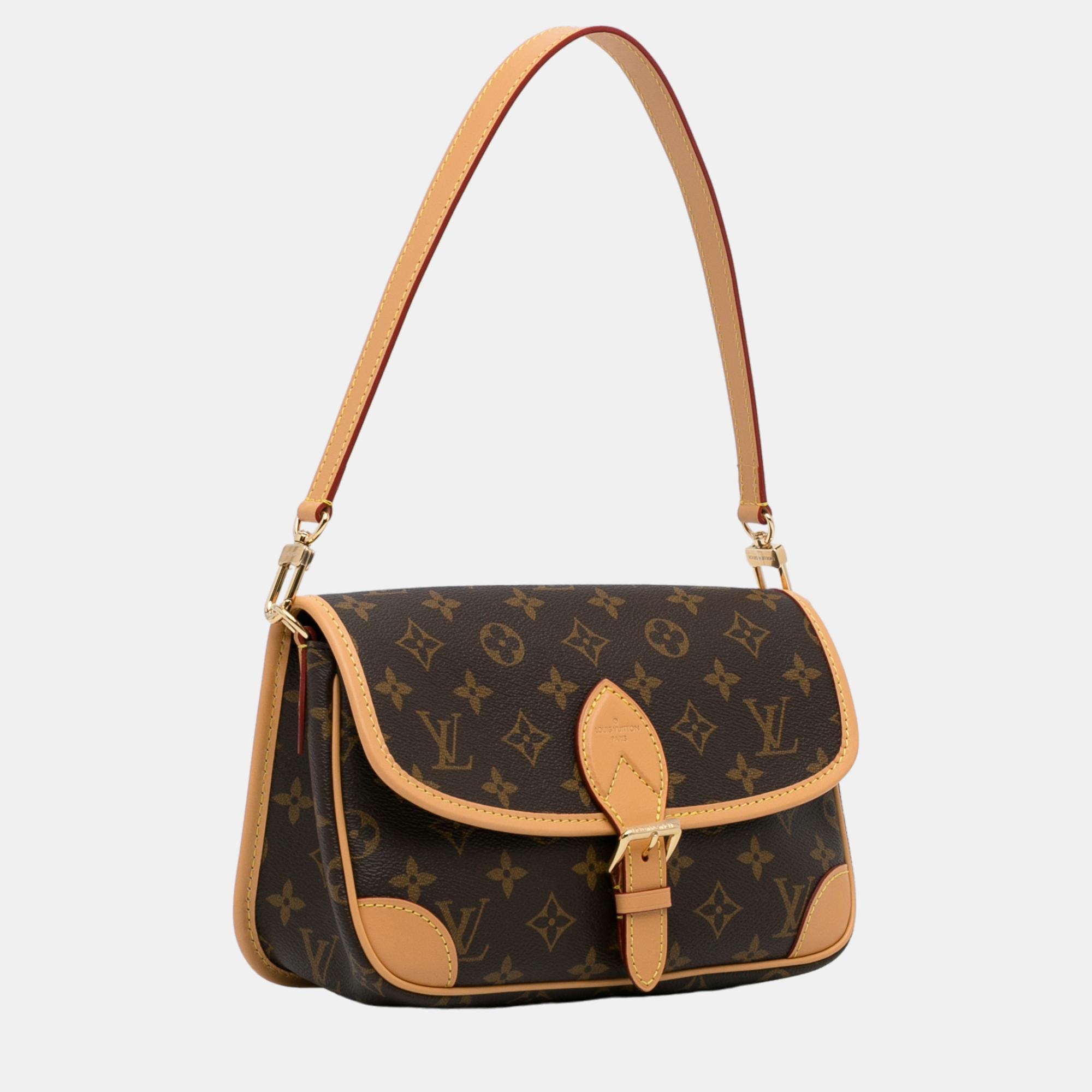 

Louis Vuitton Brown Monogram Diane