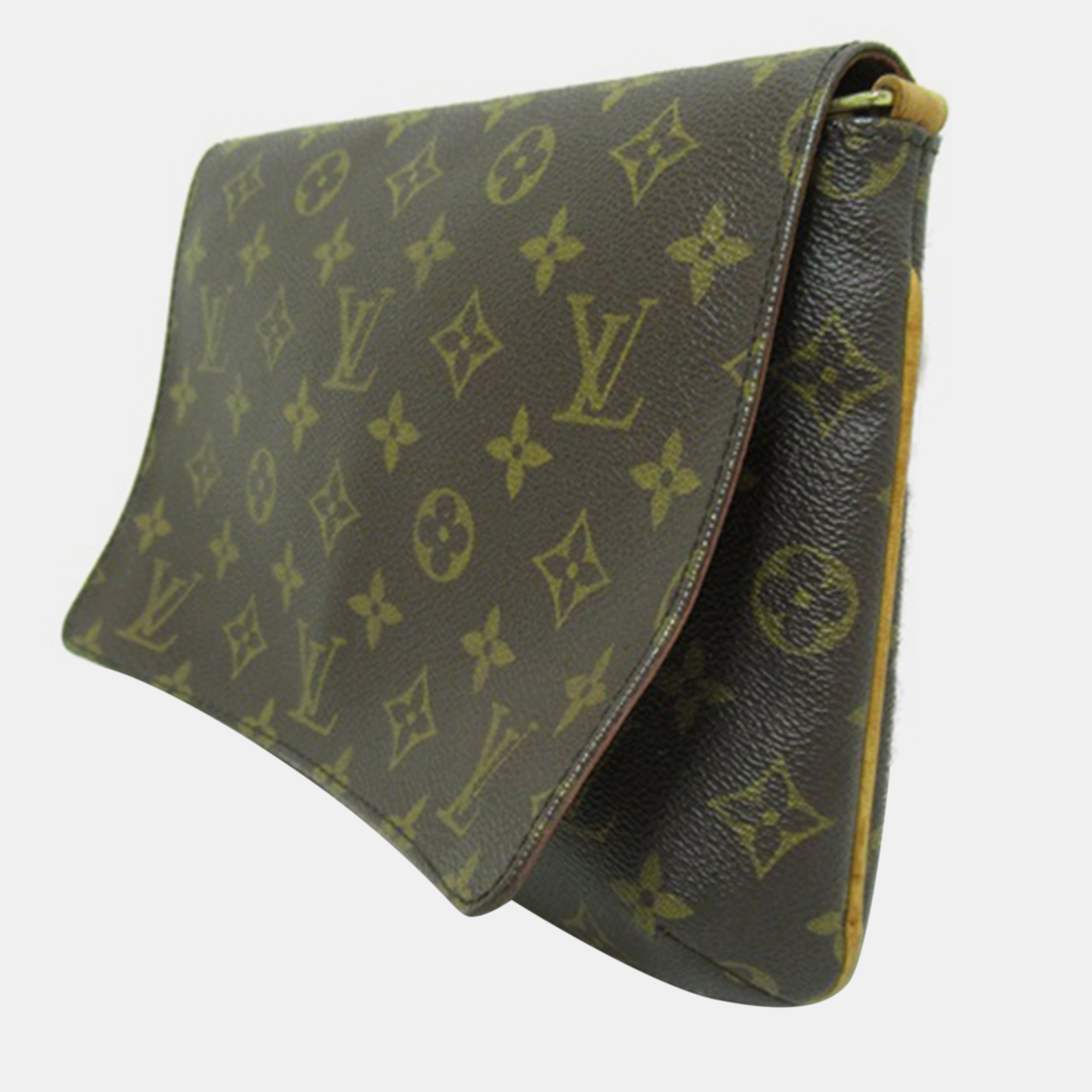 

Louis Vuitton Brown Canvas Monogram Musette Tango Short Strap