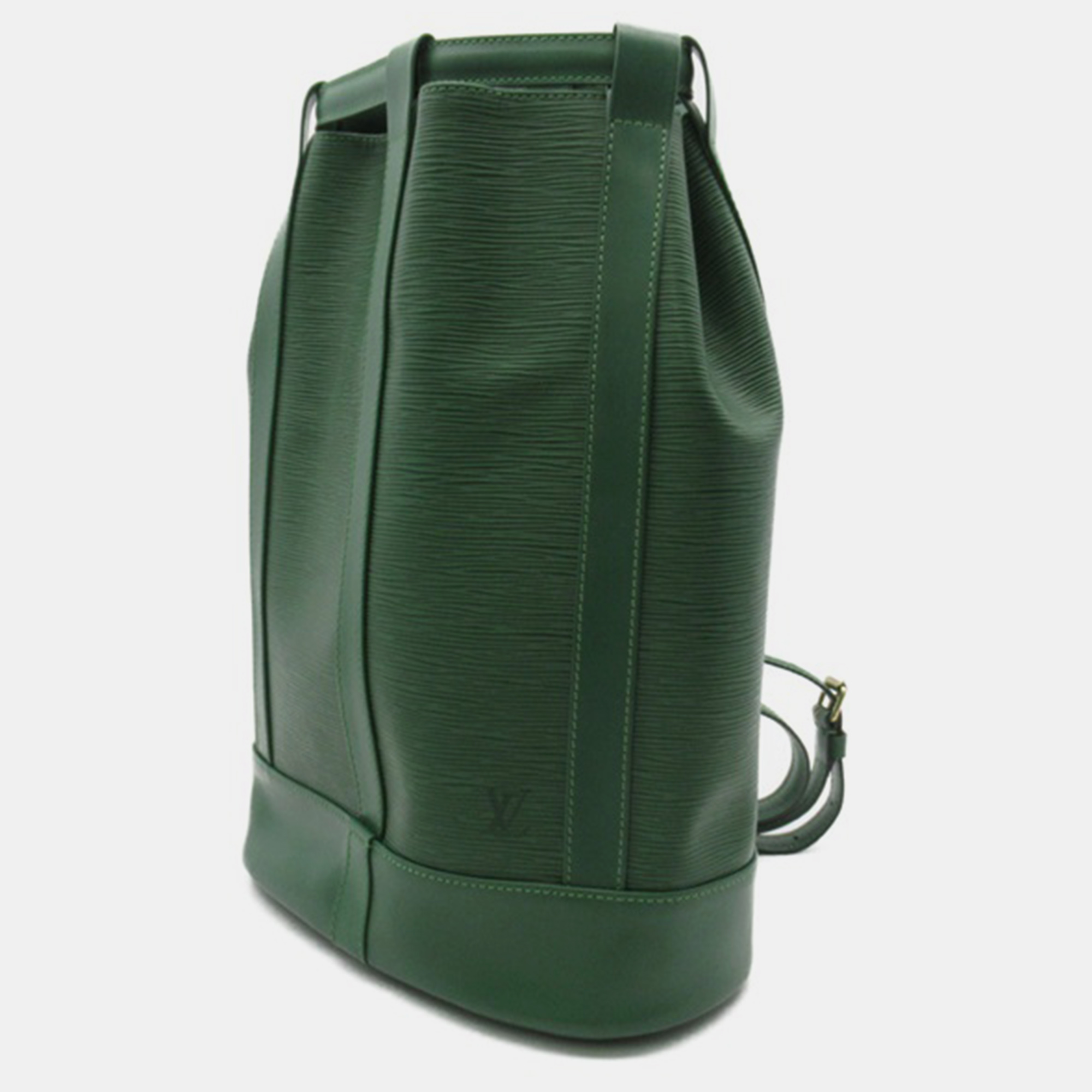 

Louis Vuitton Green Leather Epi Randonnee PM Backpack