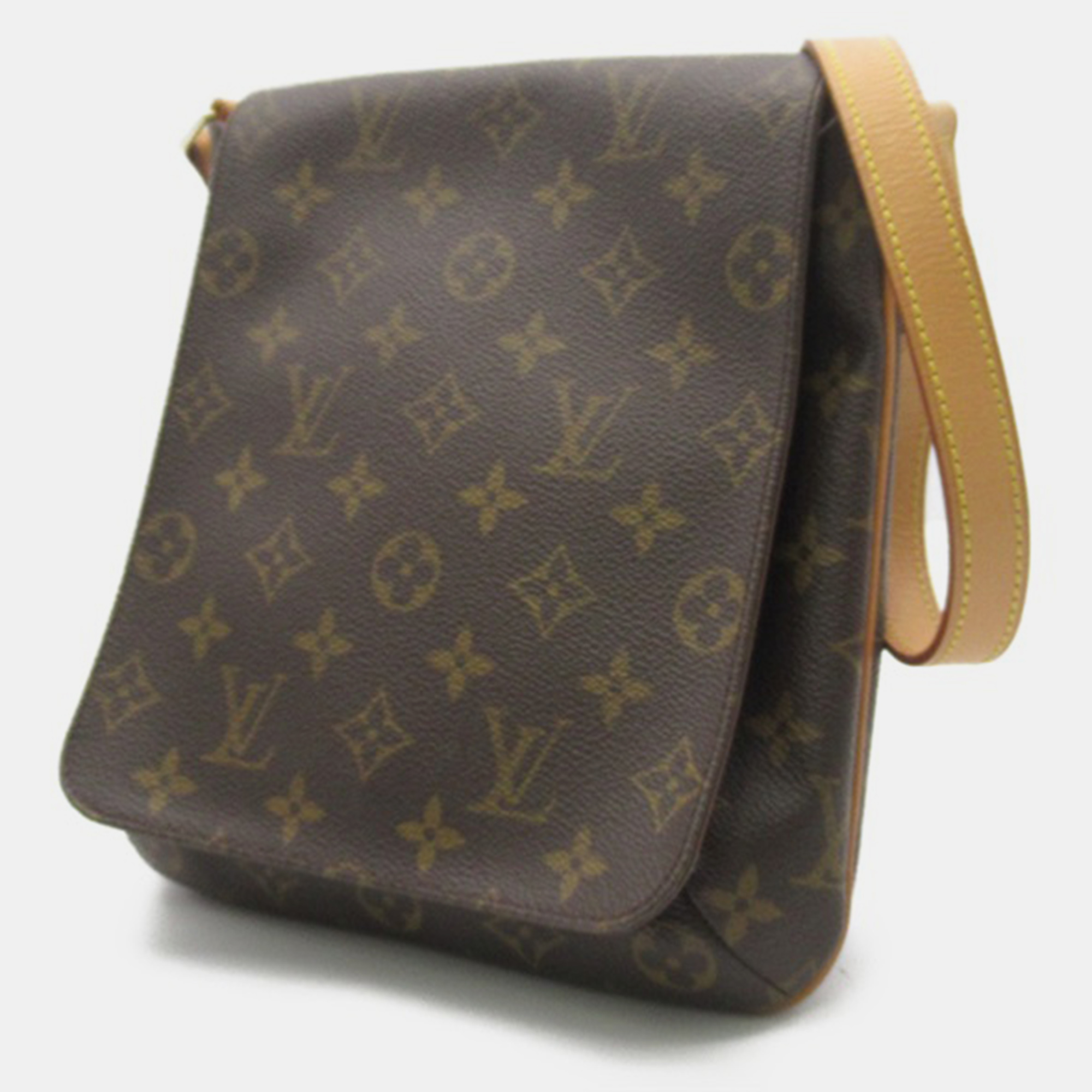 

Louis Vuitton Brown Canvas Monogram Musette Salsa Short Strap Shoulder Bag