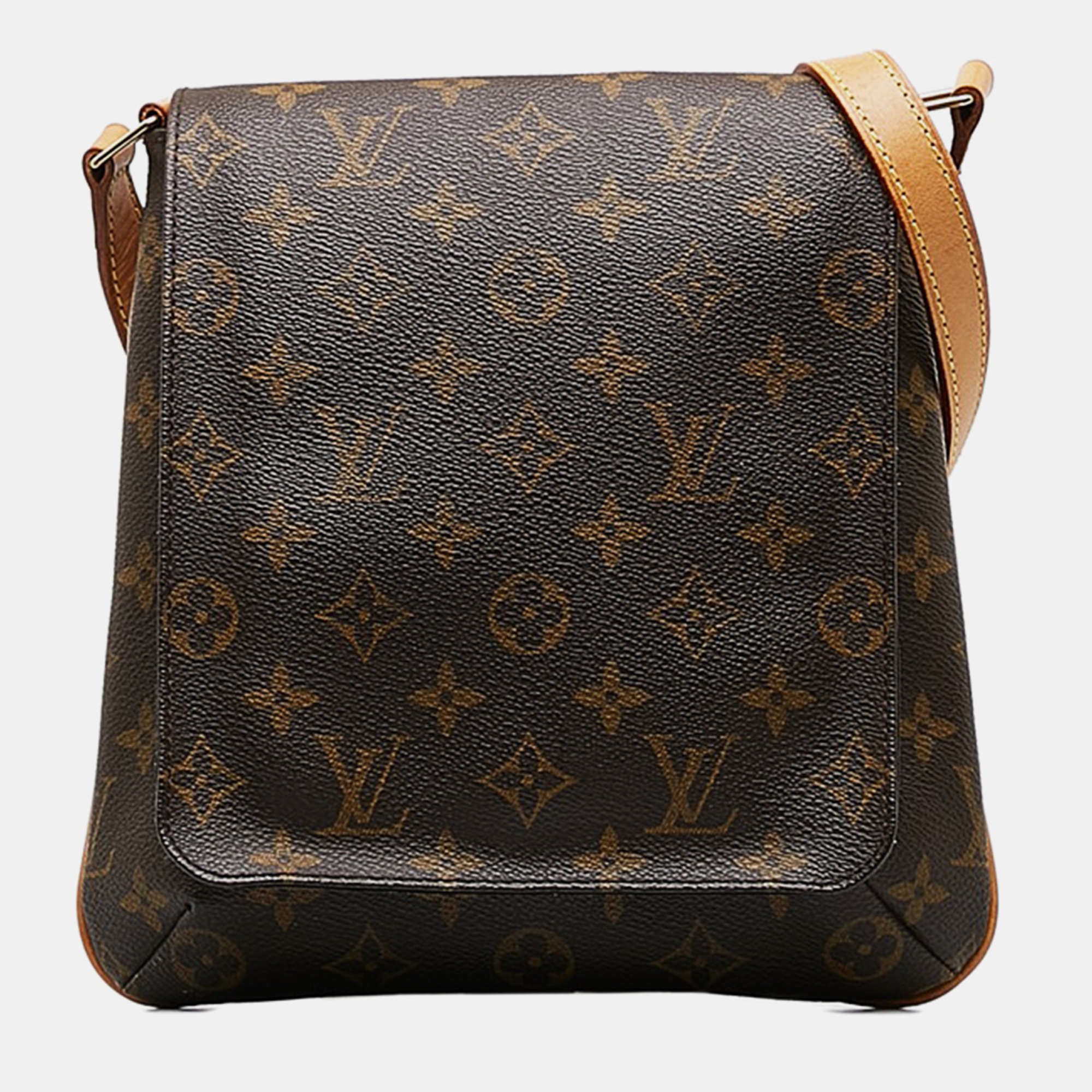 

Louis Vuitton Brown Canvas Monogram Musette Salsa Short Strap Shoulder Bag, Blue