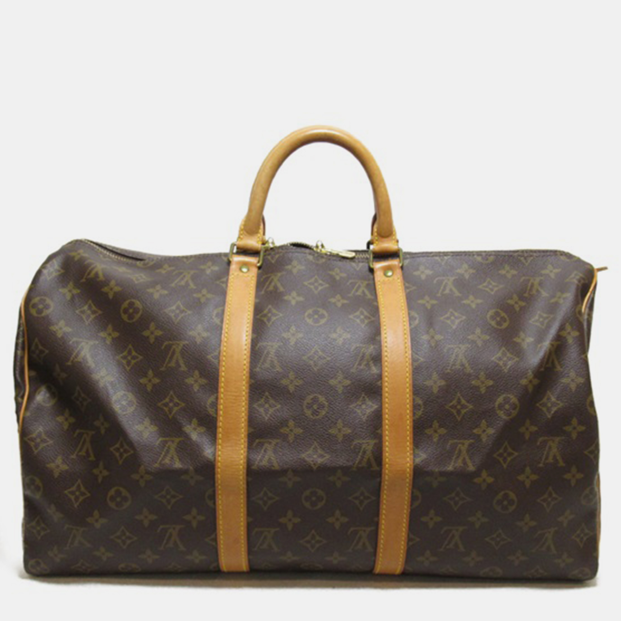 

Louis Vuitton Brown Canvas Monogram Keepall 50 Bag