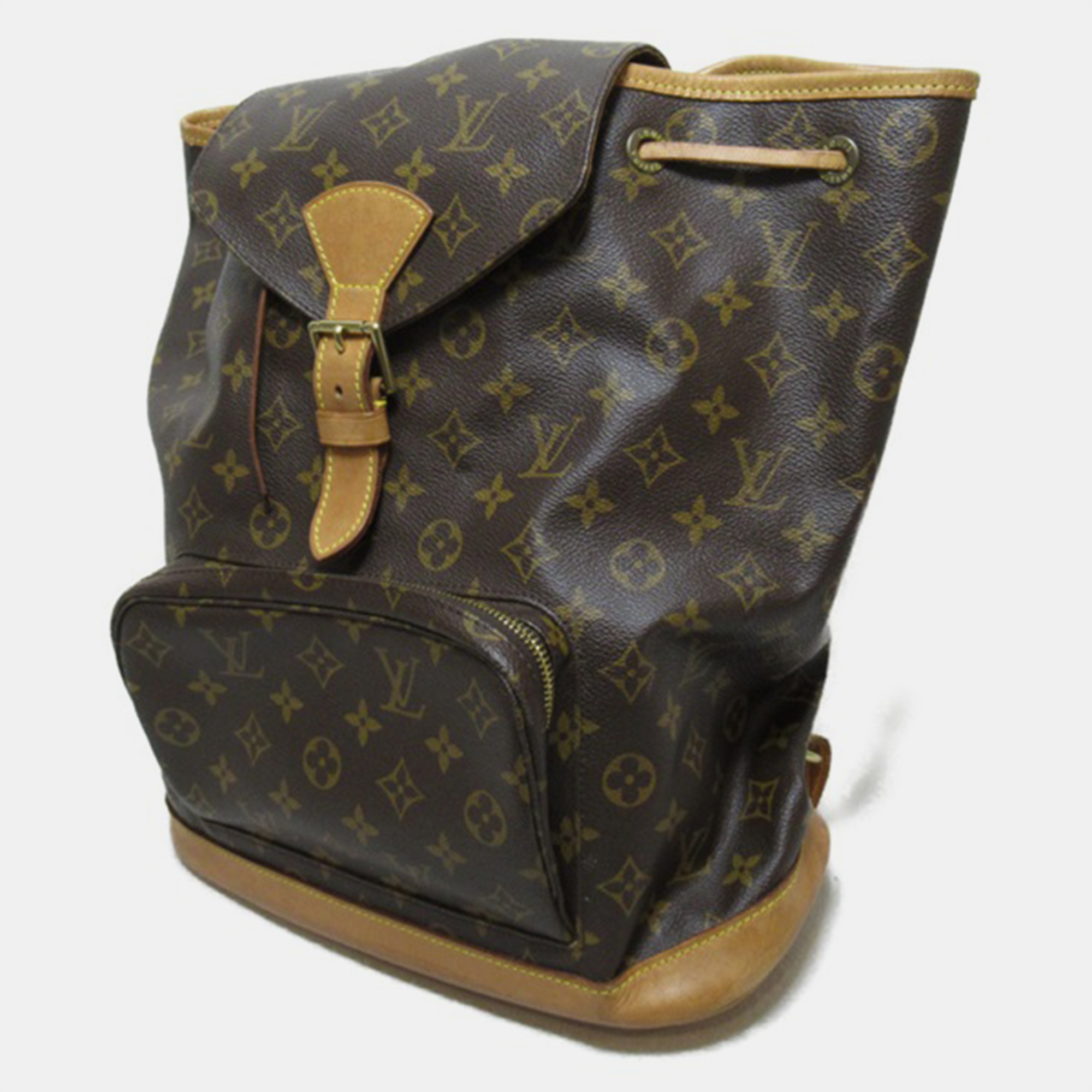 

Louis Vuitton Brown Canvas Monogram Montsouris GM Bag