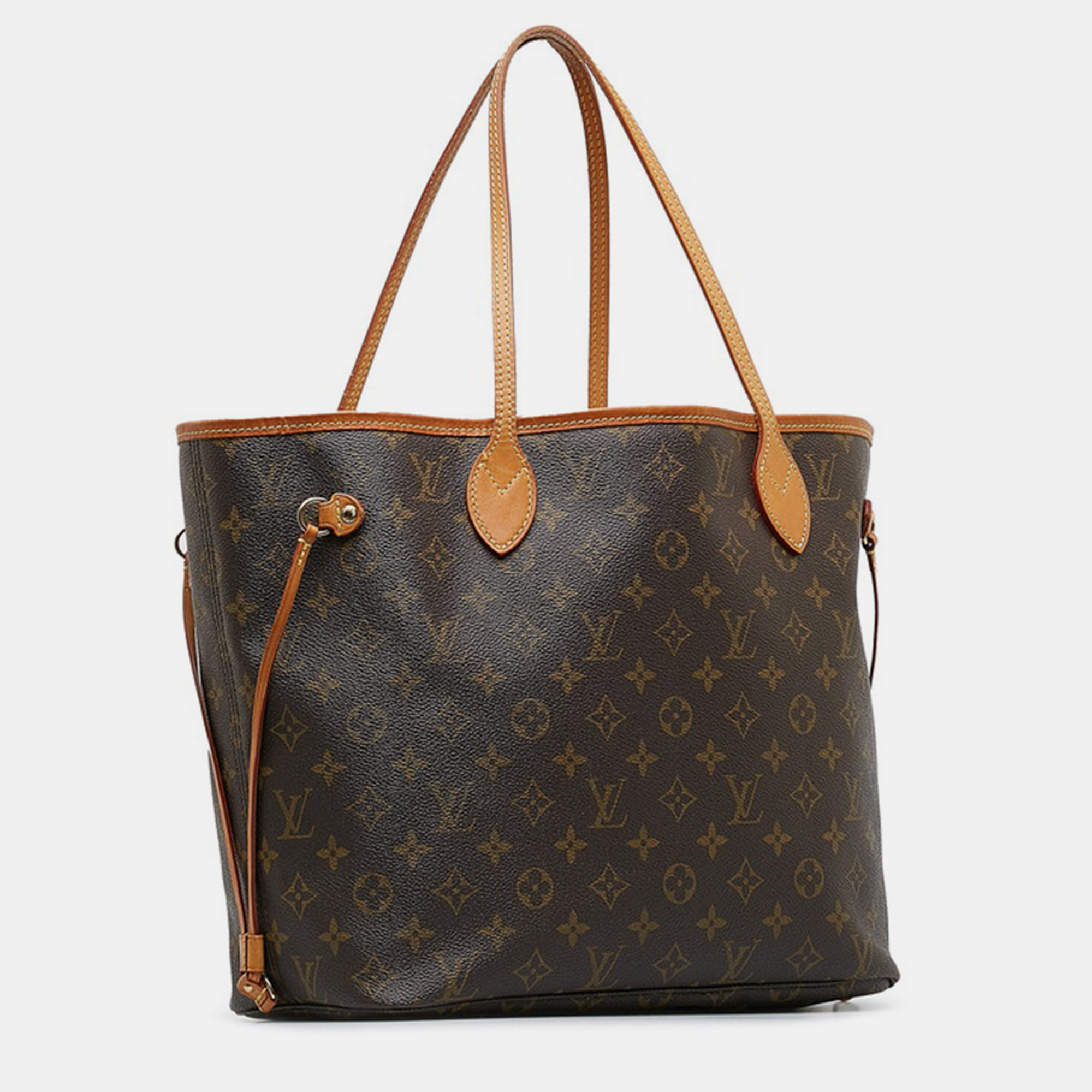 

Louis Vuitton Brown Canvas Monogram Neverfull MM Bag