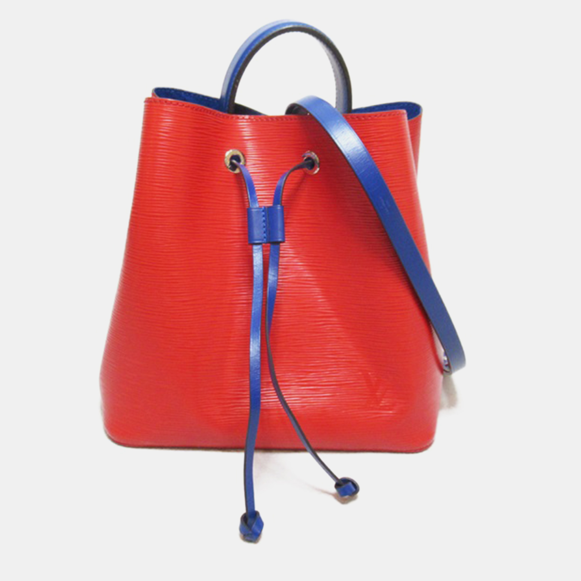 

Louis Vuitton Red Leather Epi Noenoe Bag