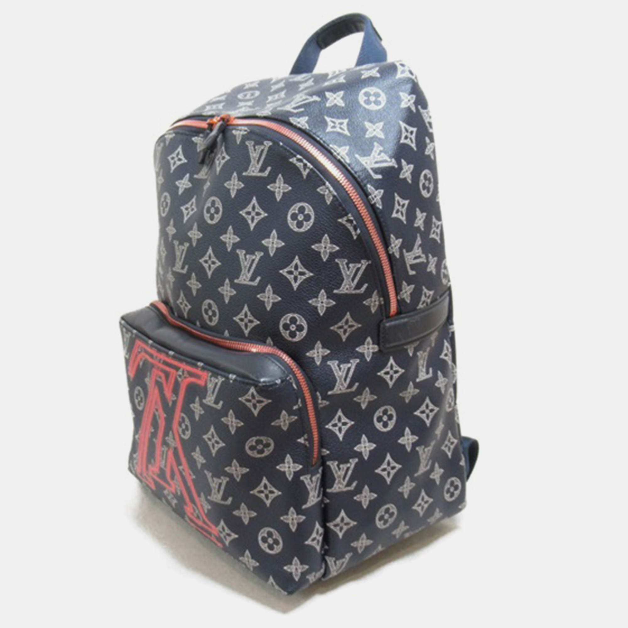 

Louis Vuitton Black Canvas Monogram Ink Upside Down Apollo Backpack