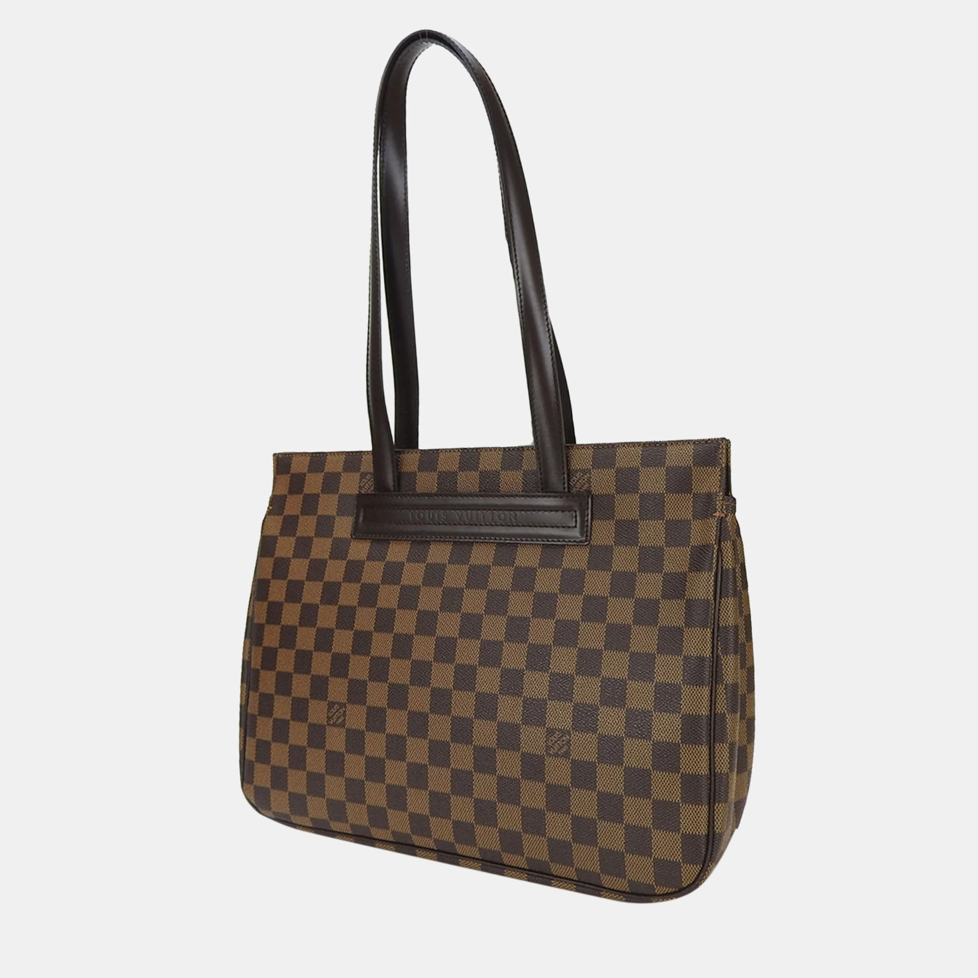 

Louis Vuitton Brown Damier Ebene Canvas Parioli PM Shoulder Bag