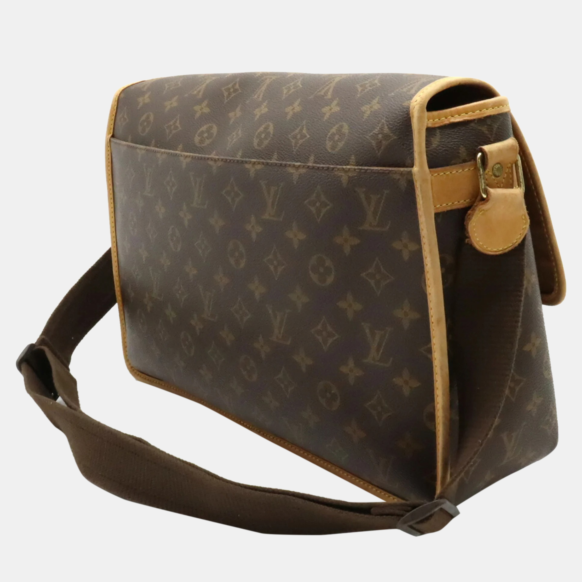 

Louis Vuitton Brown Monogram Canvas Sac Gibeciere GM Messenger Bag